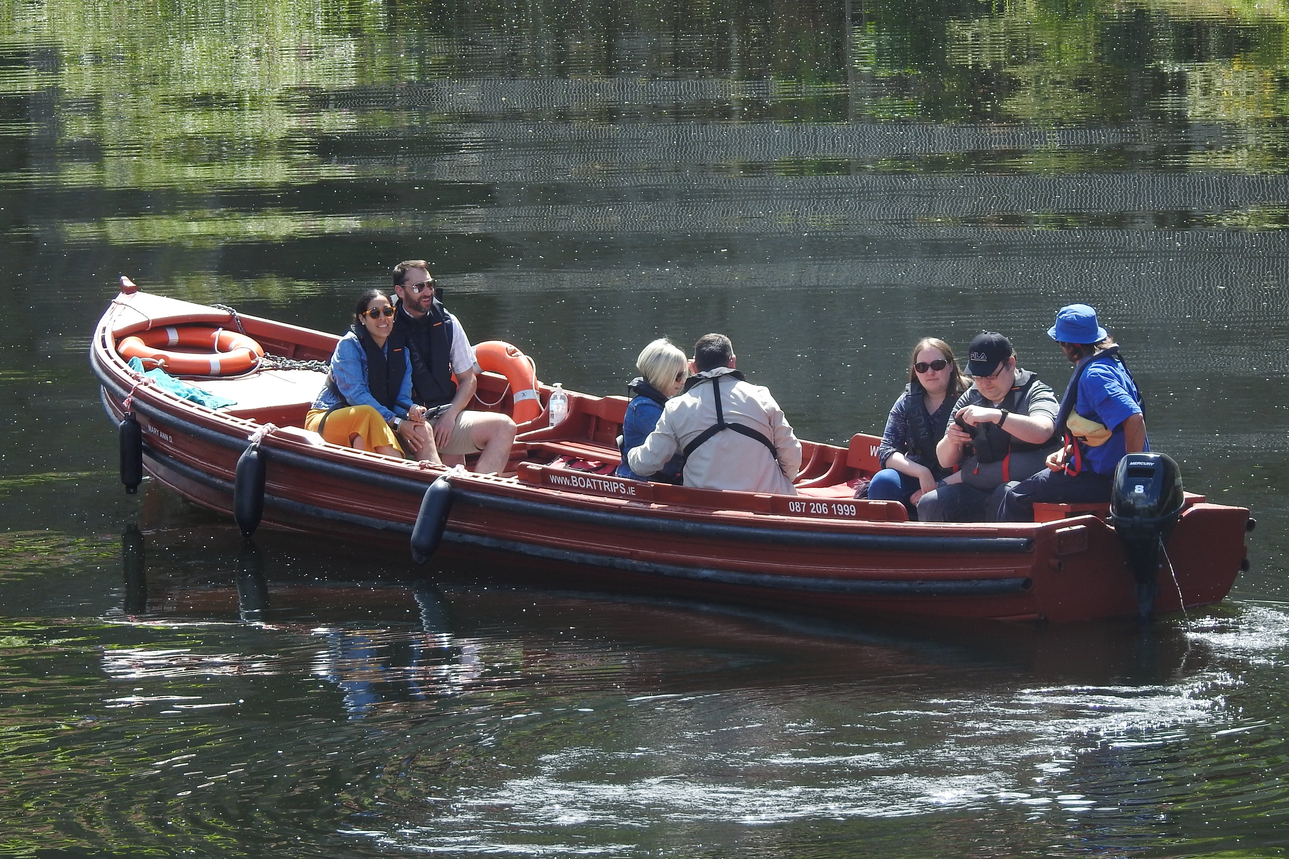 Kilkenny Guided River Boat Tour with Castle Views