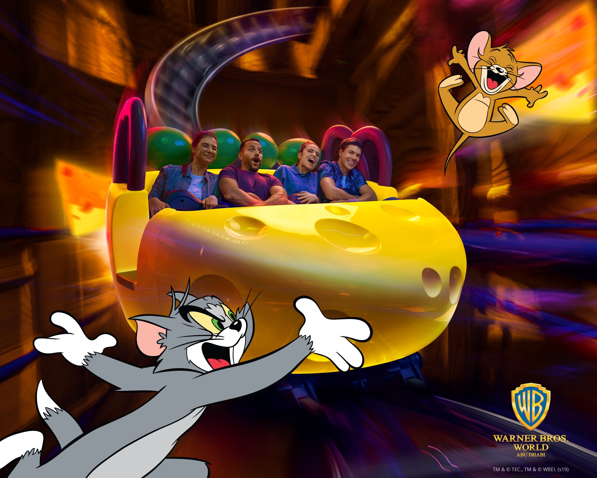 Abu Dhabi Day Trip from Dubai with Warner Bros. World Ticket