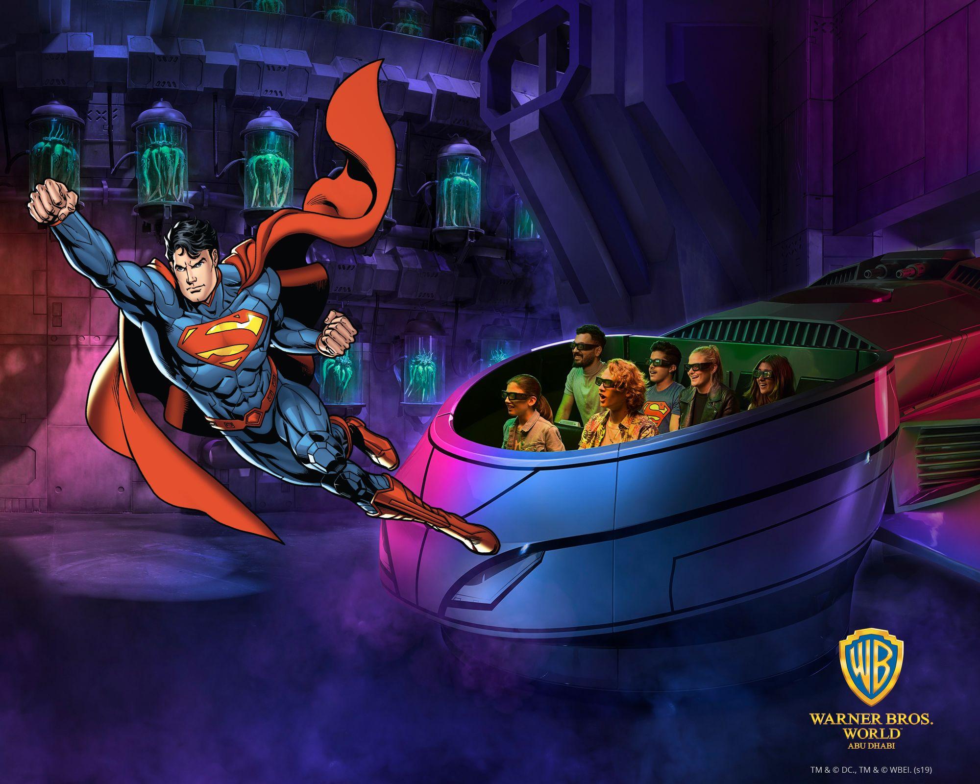 Abu Dhabi Day Trip from Dubai with Warner Bros. World Ticket