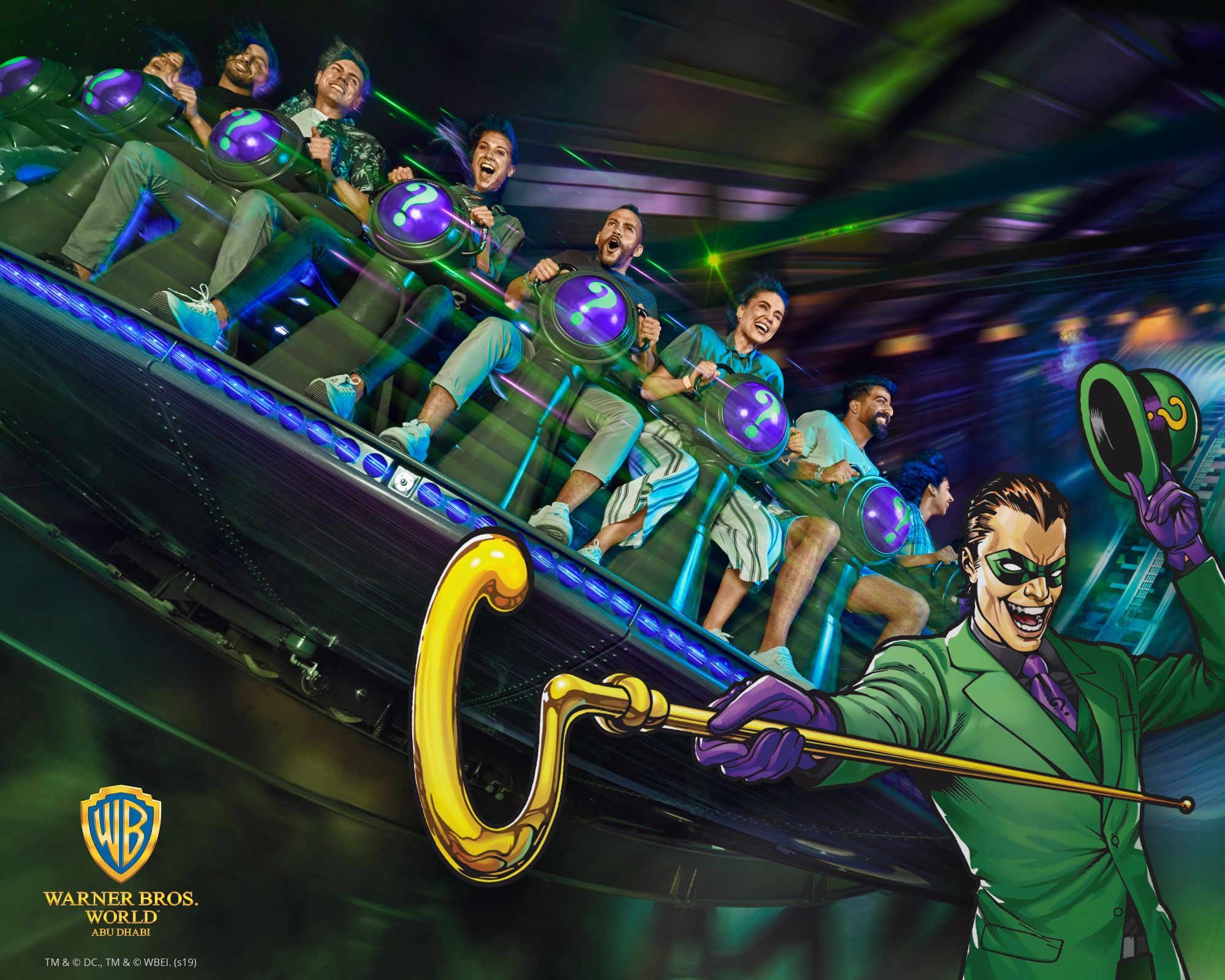 Abu Dhabi Day Trip from Dubai with Warner Bros. World Ticket