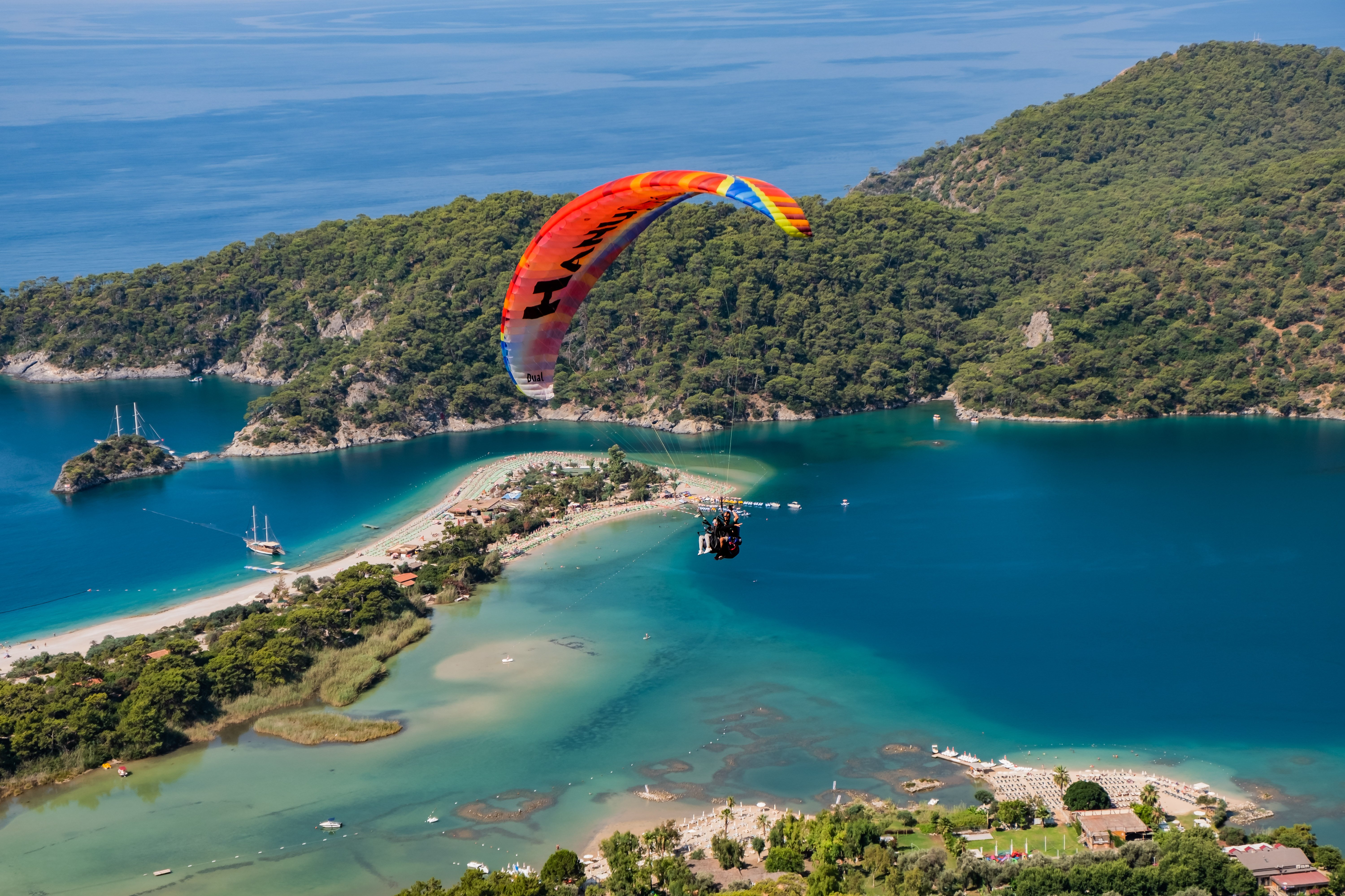 Tandem Paragliding Over Ölüdeniz from Fethiye