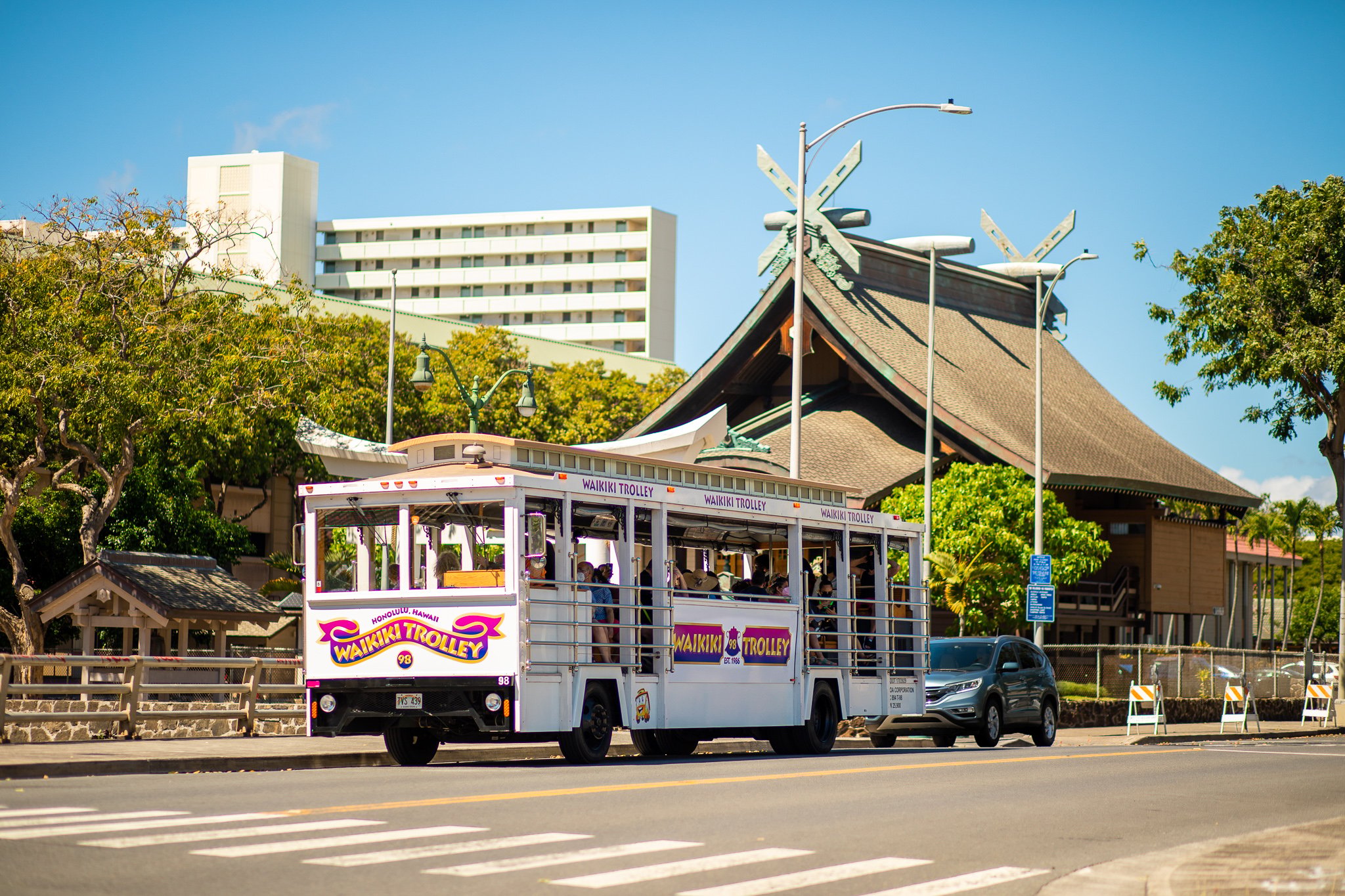 Waikiki Trolley All-Line Hop-On Hop-Off Pass