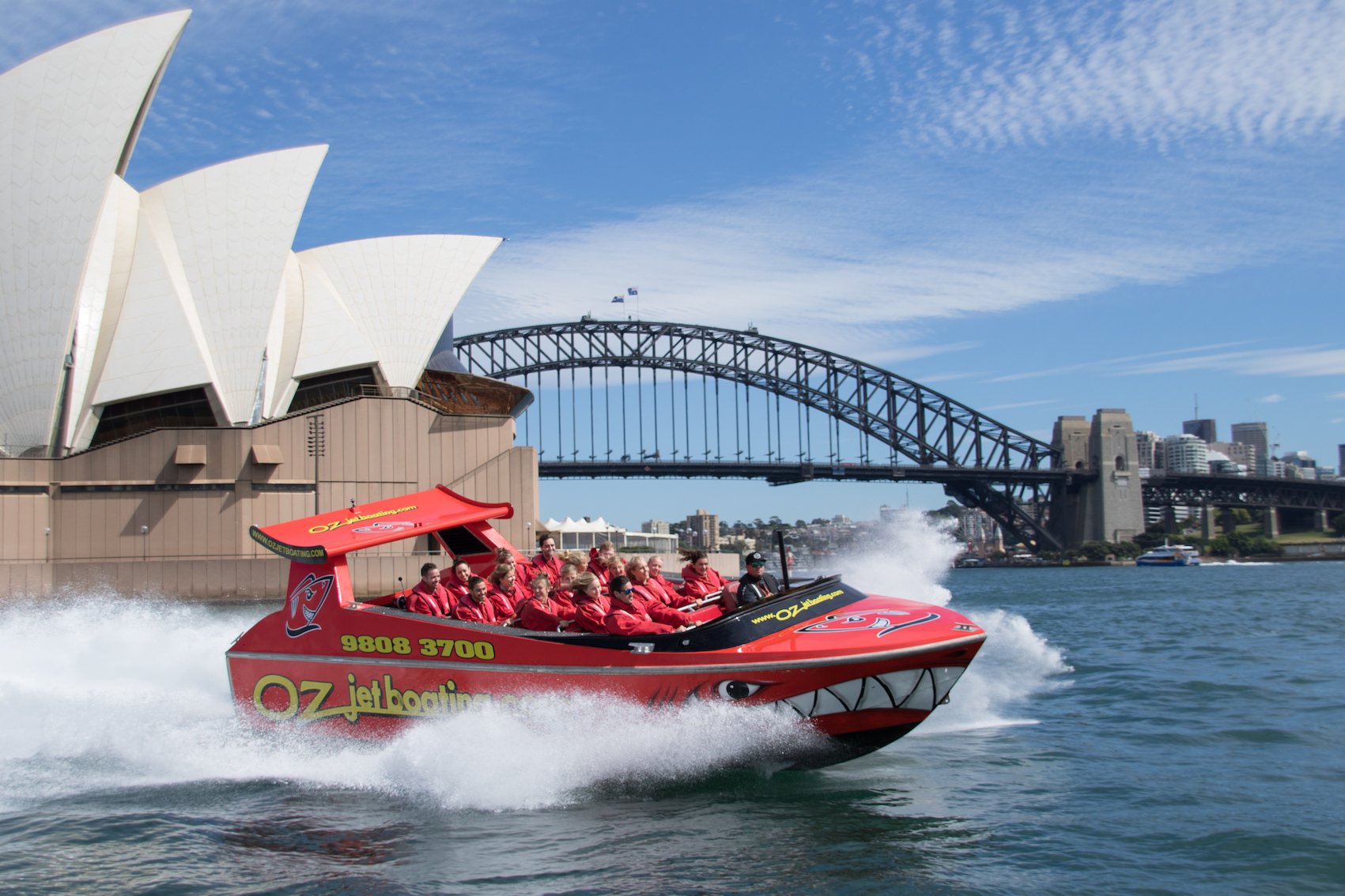 High-Speed Jet Boat Thrill Ride on Sydney Harbour