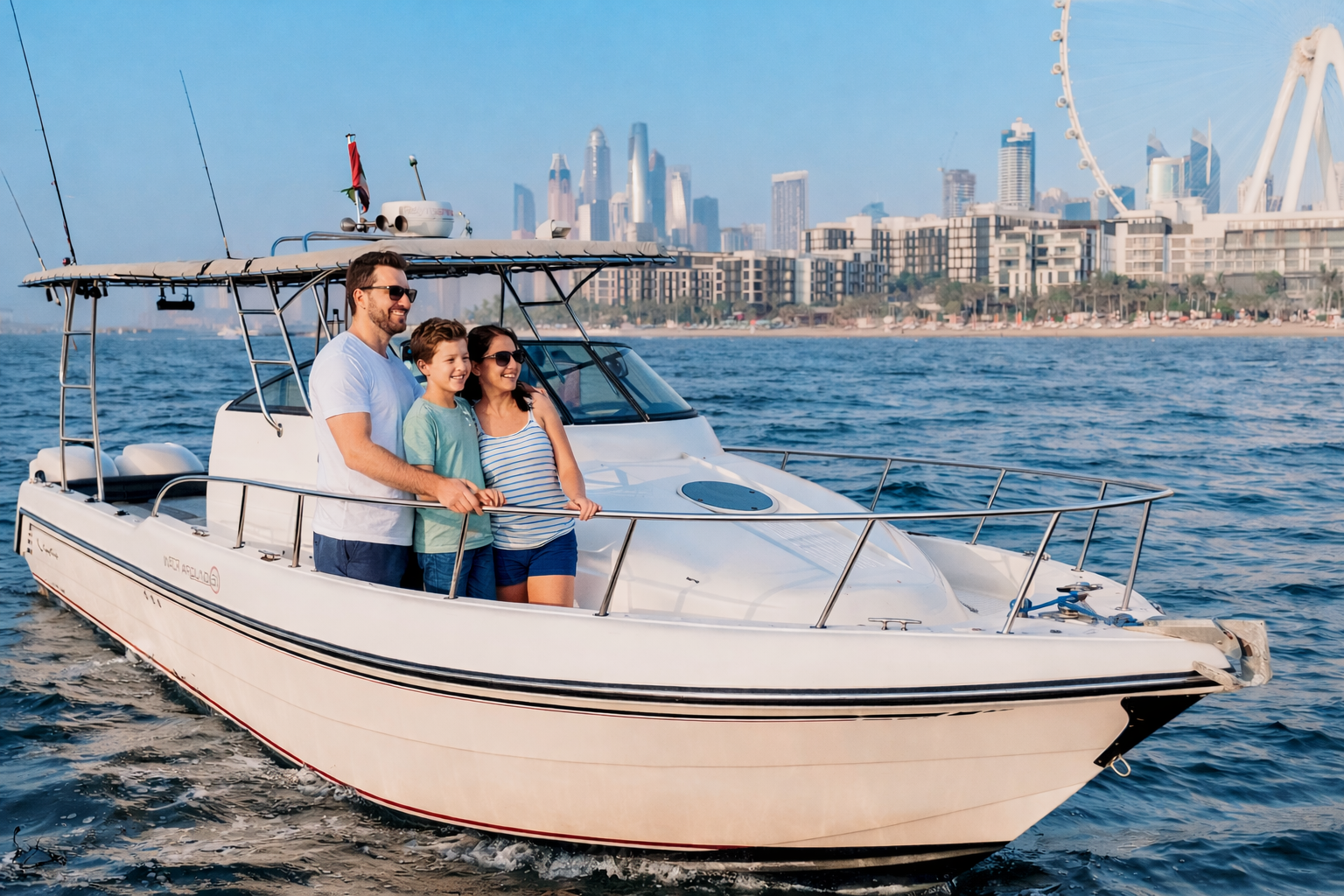 Private Boat Charter in Dubai Marina