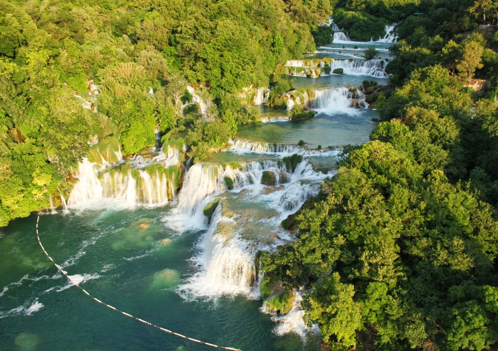 Split to Krka Waterfalls & Trogir UNESCO Tour