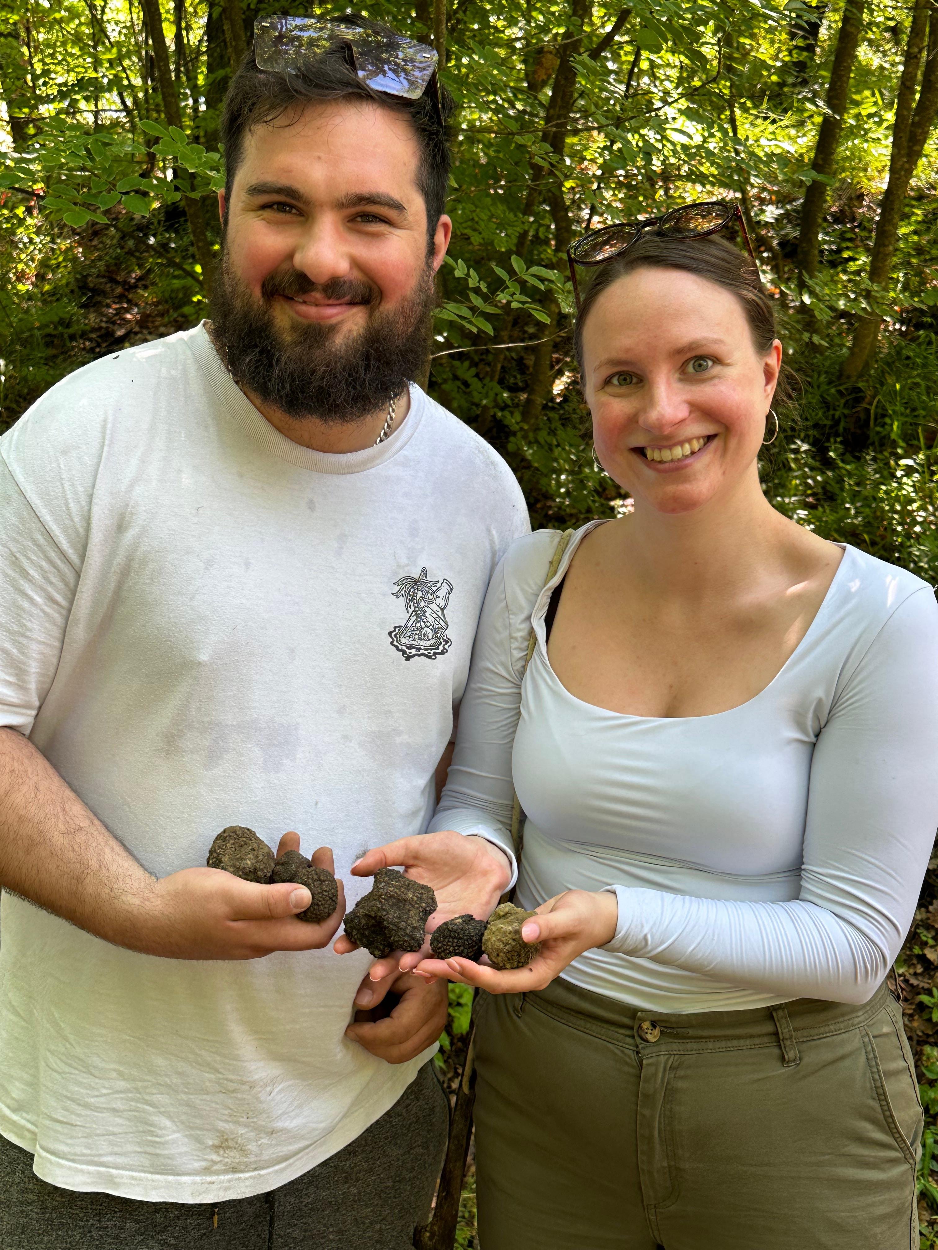 truffle hunting in Tuscany — photo 13