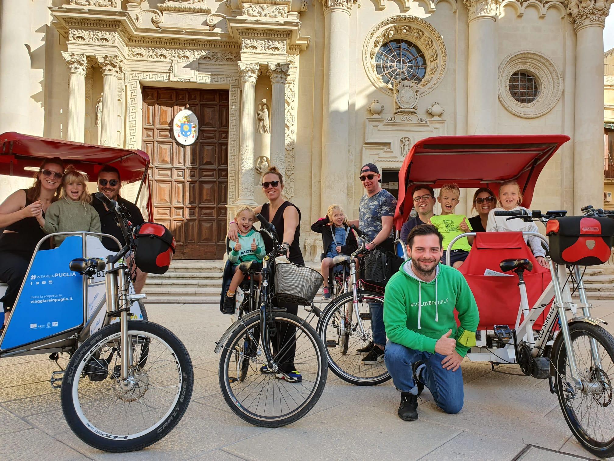 Lecce Historical Center Rickshaw Tour