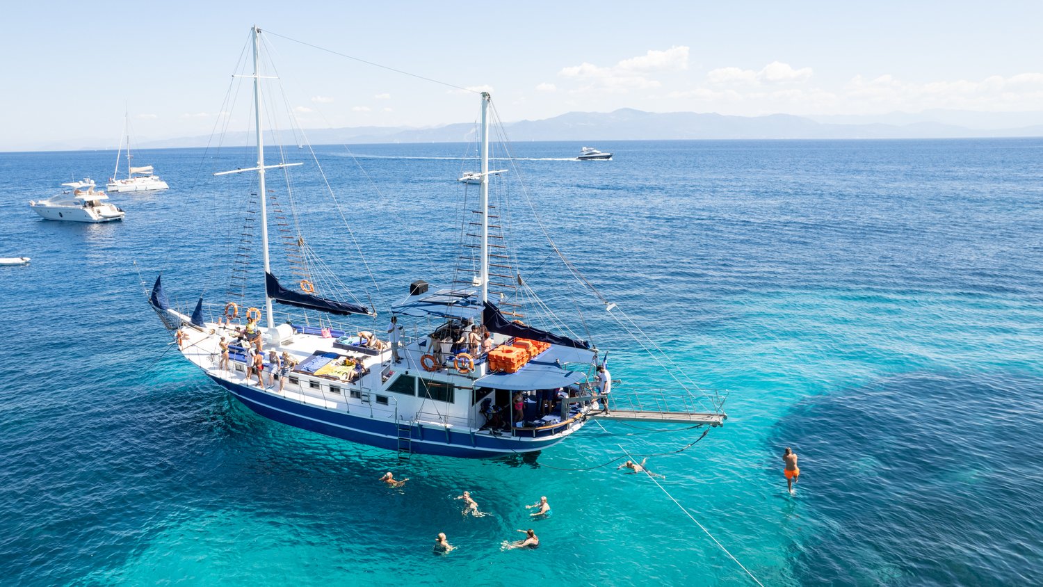 Antipaxos, Paxos & Blue Caves Day Cruise from Parga