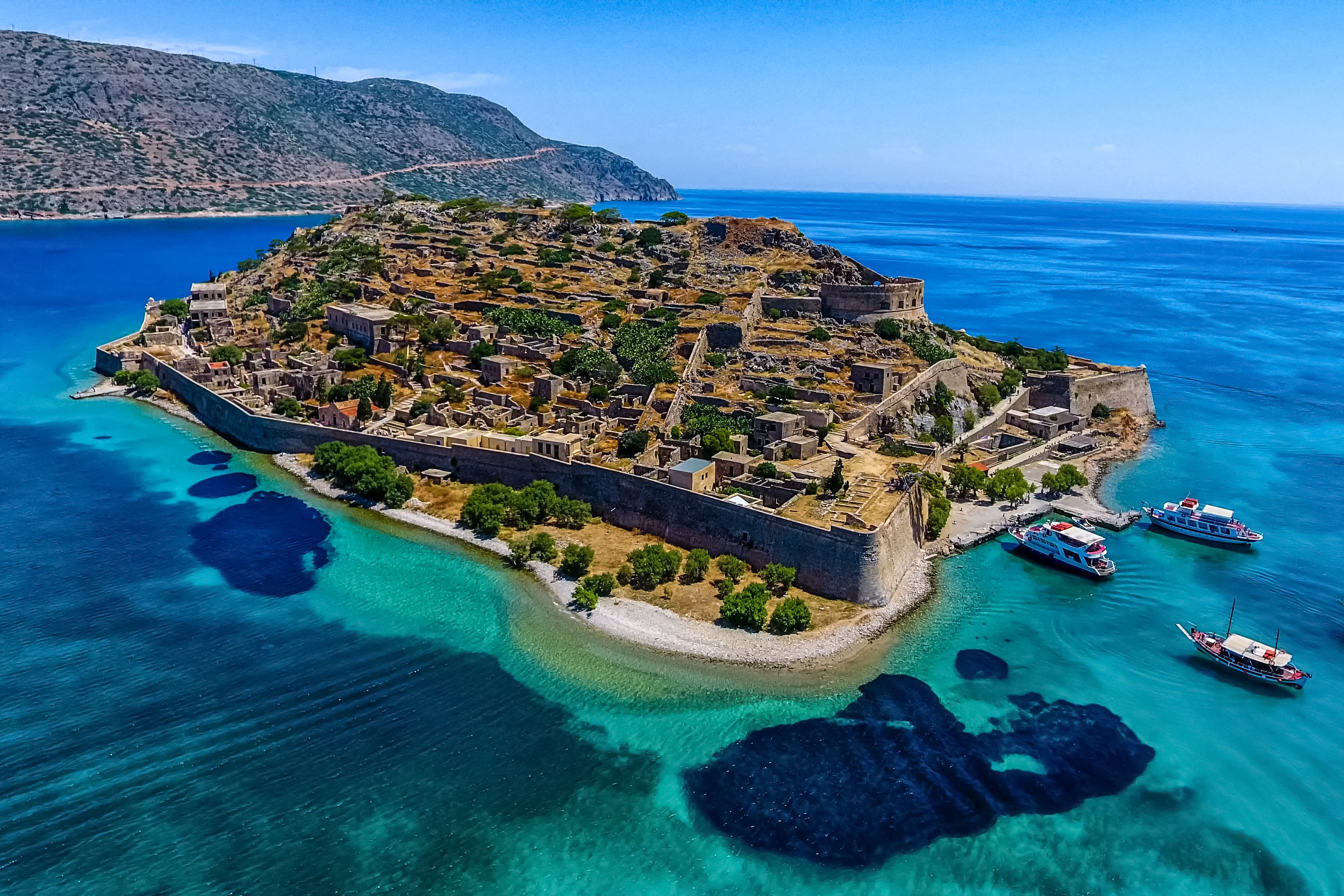 Crete: Spinalonga, Elounda & Agios Nikolaos Full-Day Boat Tour with BBQ