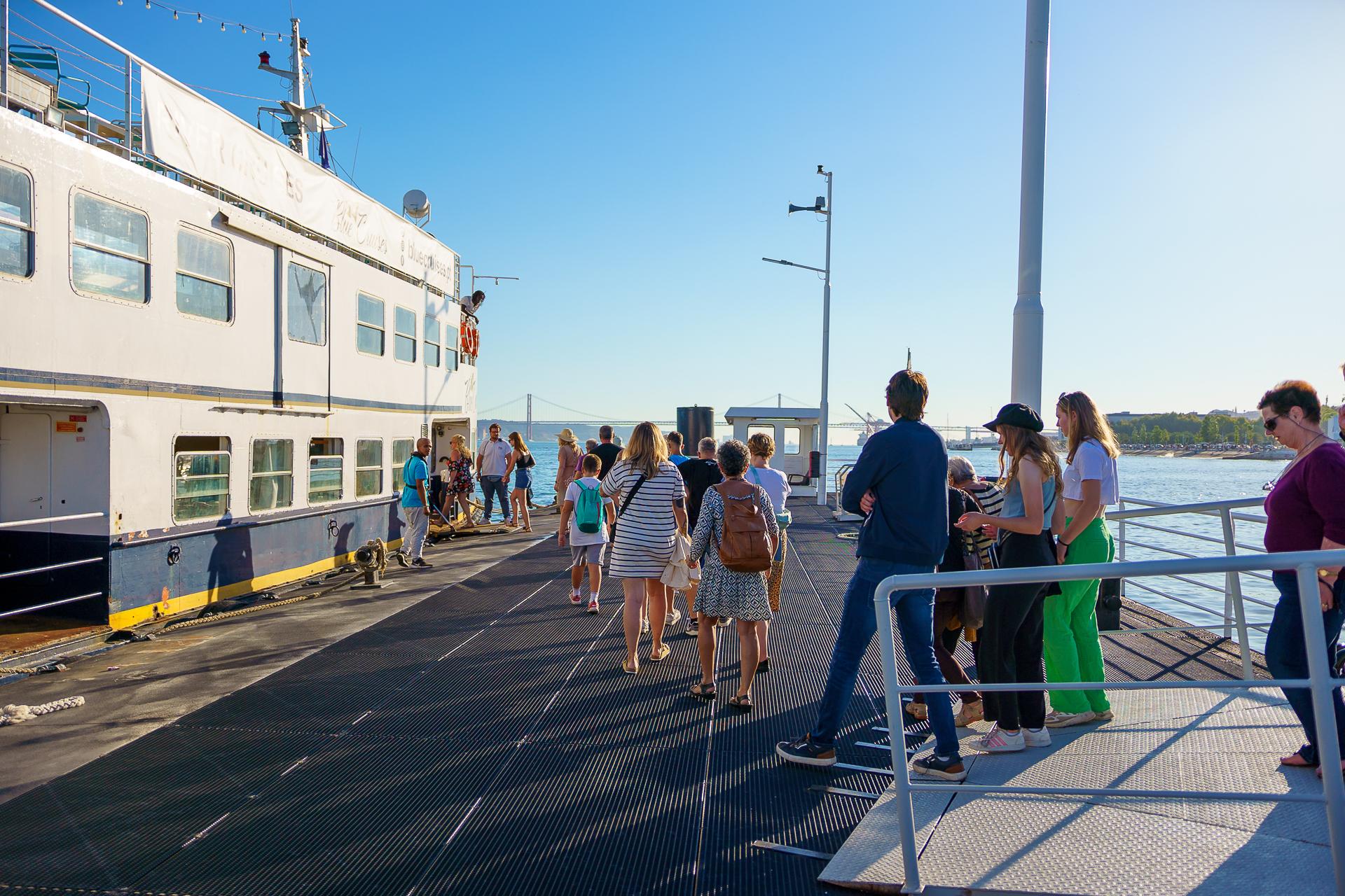 Lisbon Tagus River Cruise with Welcome Drink