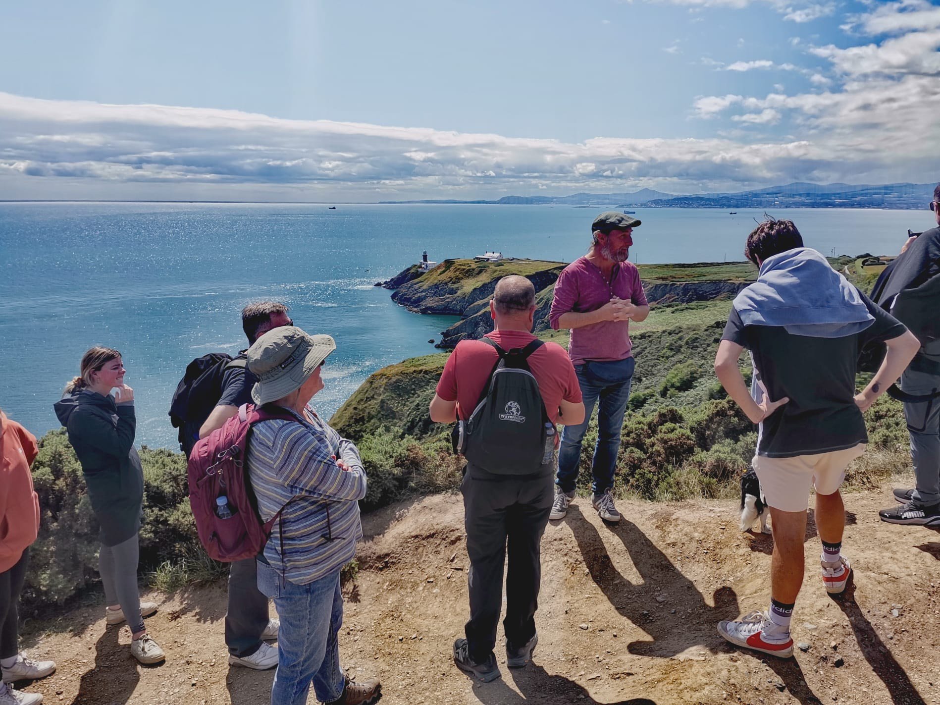 Coastal Hike with Dogs & Irish Pub Visit