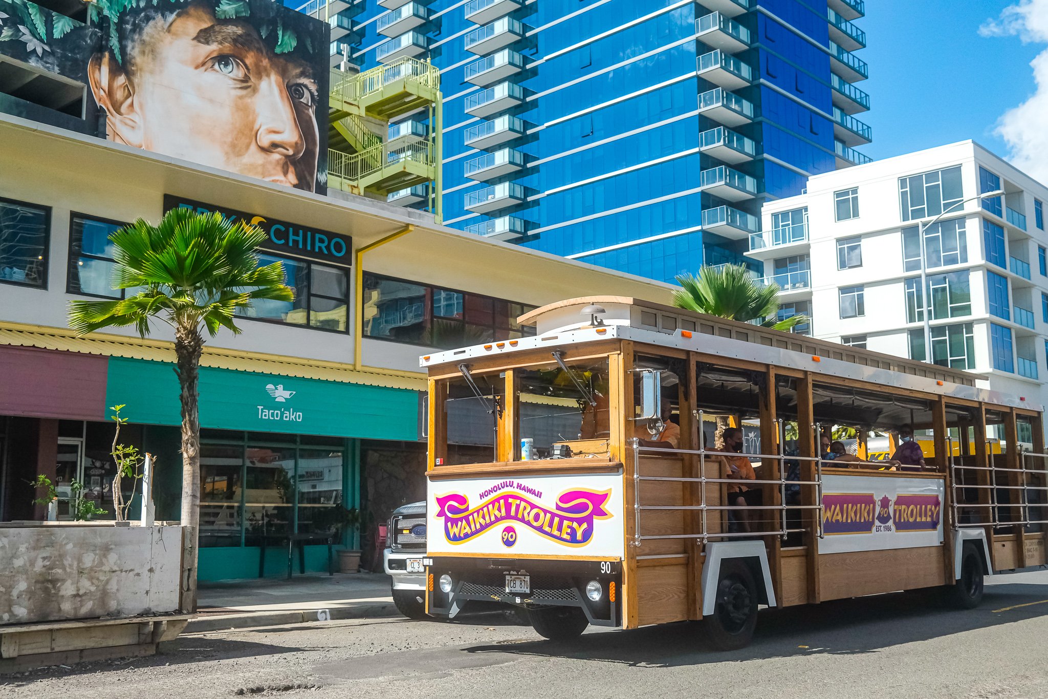 Waikiki Trolley All-Line Hop-On Hop-Off Pass