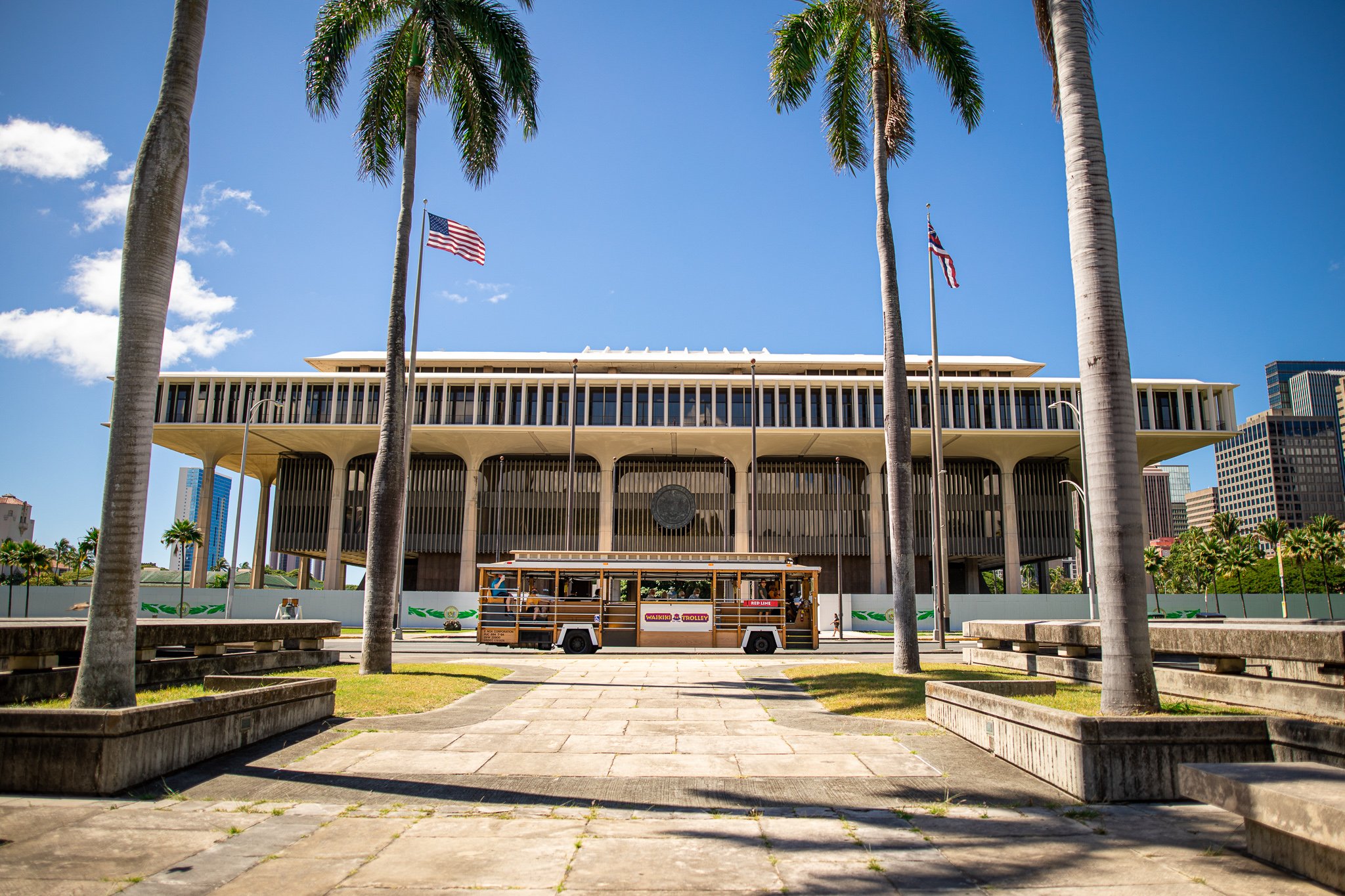 Waikiki Trolley All-Line Hop-On Hop-Off Pass
