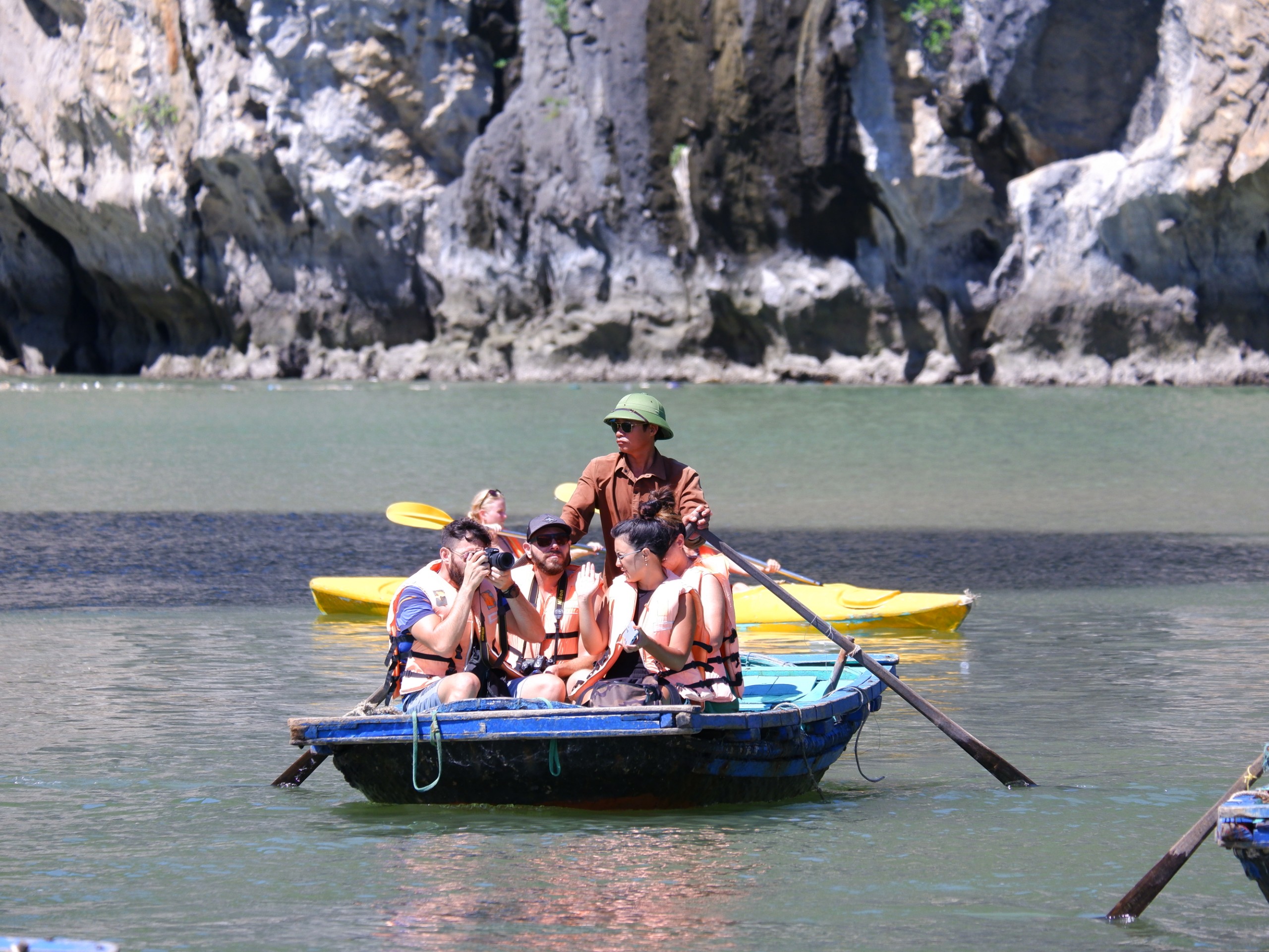 Halong Bay Day Cruise: Caves, Kayaking & Seafood Lunch