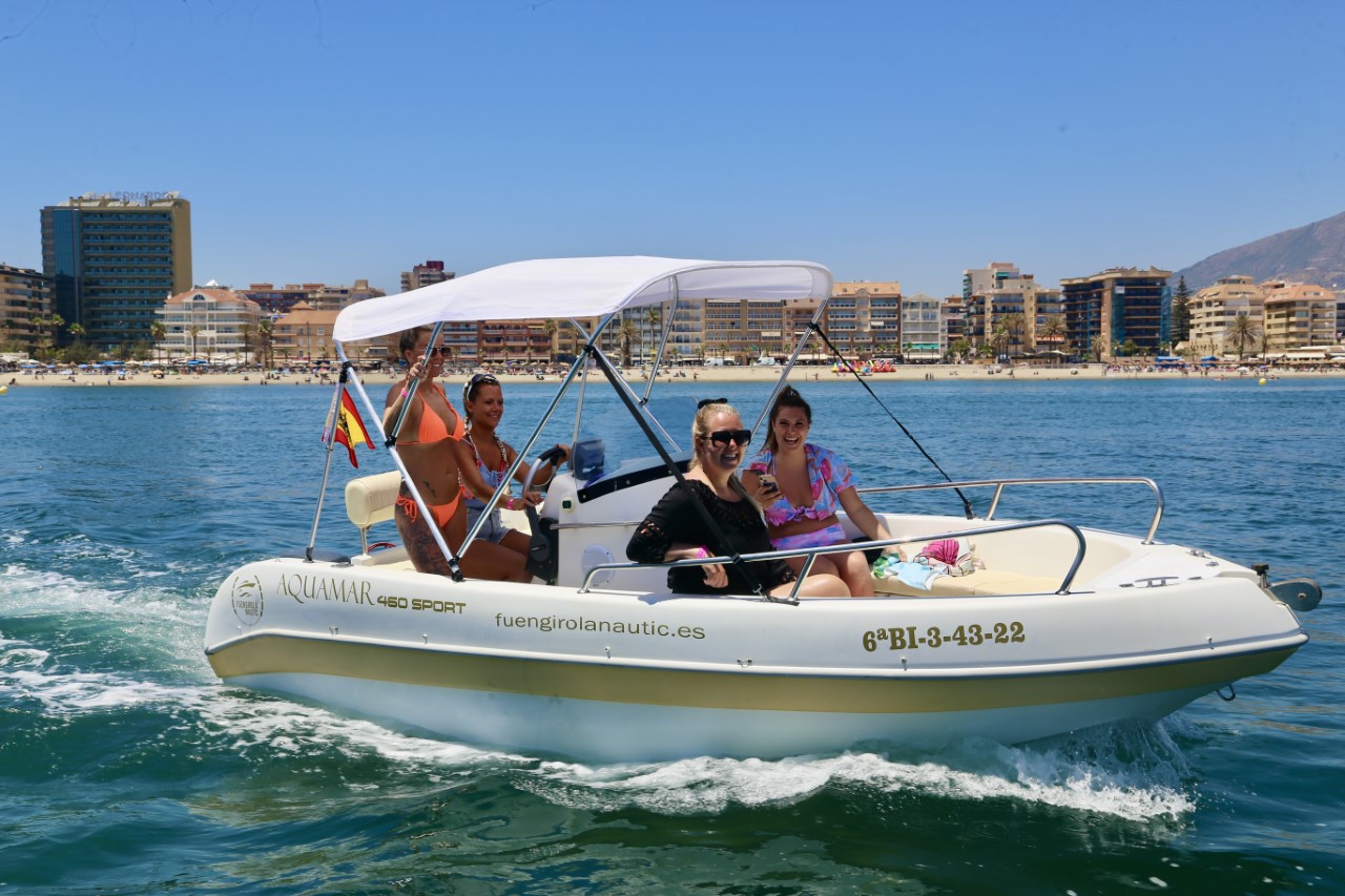 Self-Drive Boat Adventure in Fuengirola