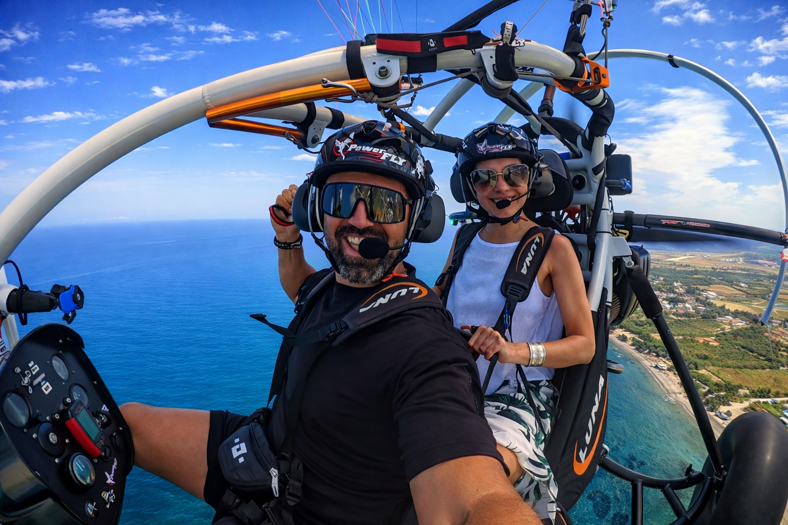 Chania Paratriking Flight with Professional Instructor