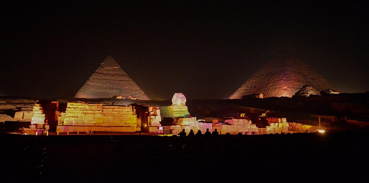 Giza Pyramids Sound & Light Show with Hotel Transfers