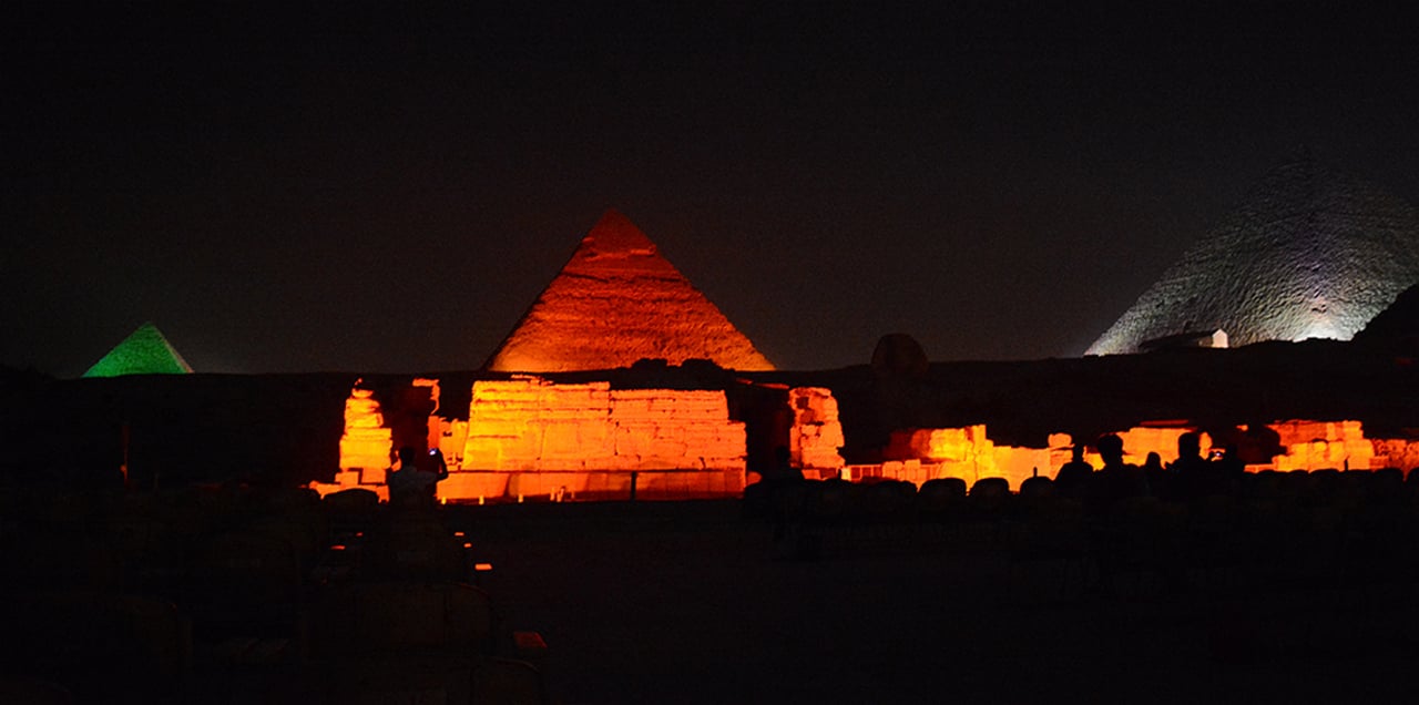 Giza Pyramids Sound & Light Show with Hotel Transfers