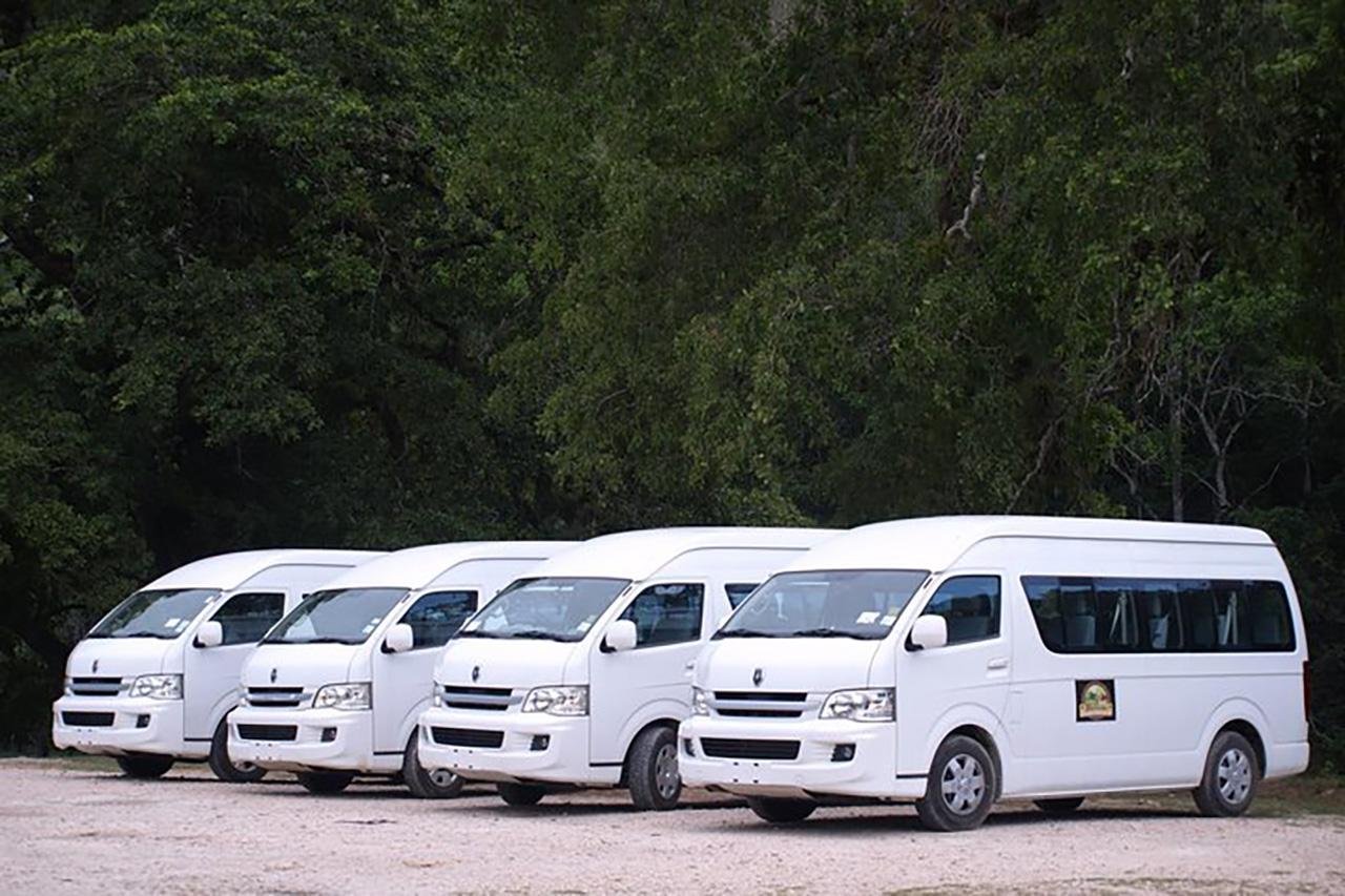 Belize to Flores Shared Shuttle Transfer