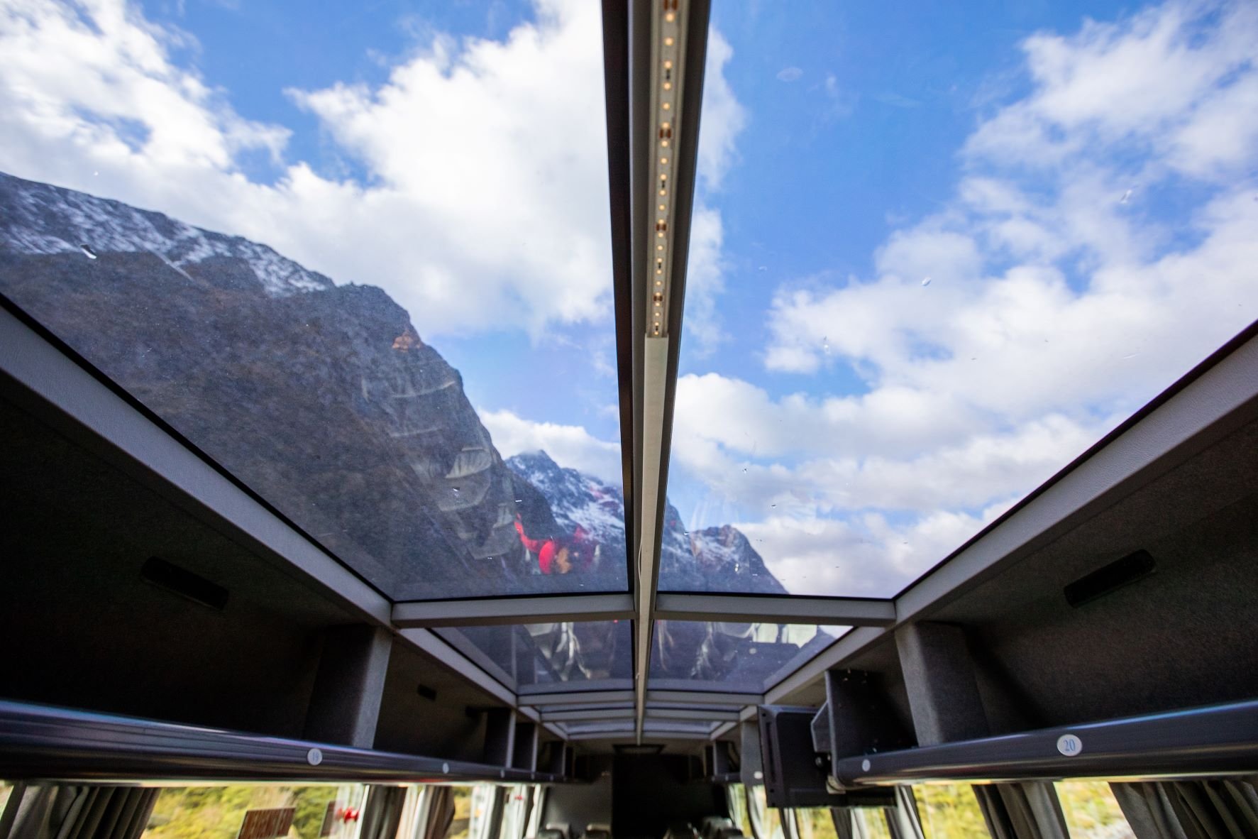 From Queenstown Milford Sound Cruise & Glass-Roof Coach Tour
