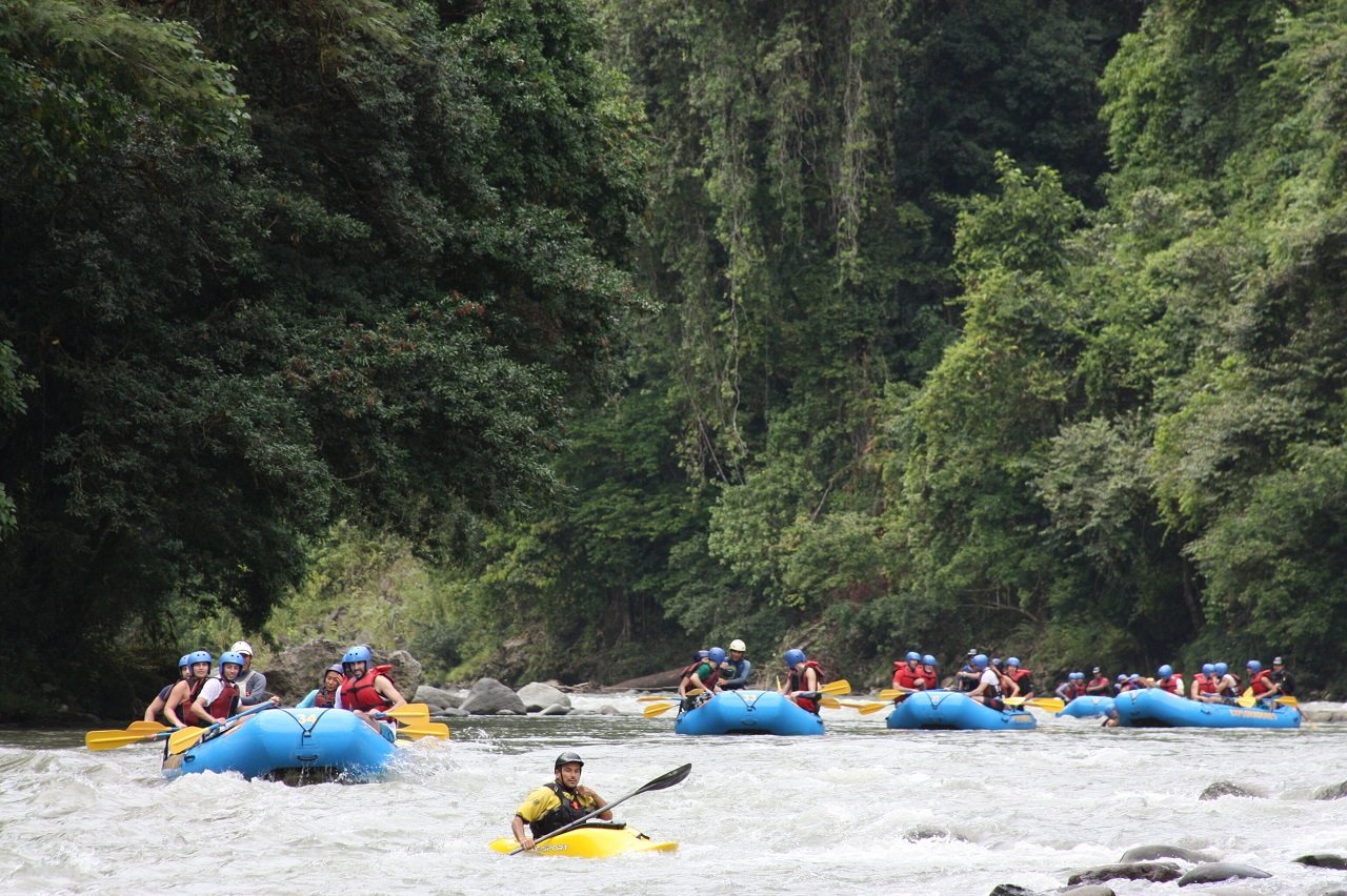 Costa Rica white water rafting on the Balsa and Pacuare rivers — rafting photo 3