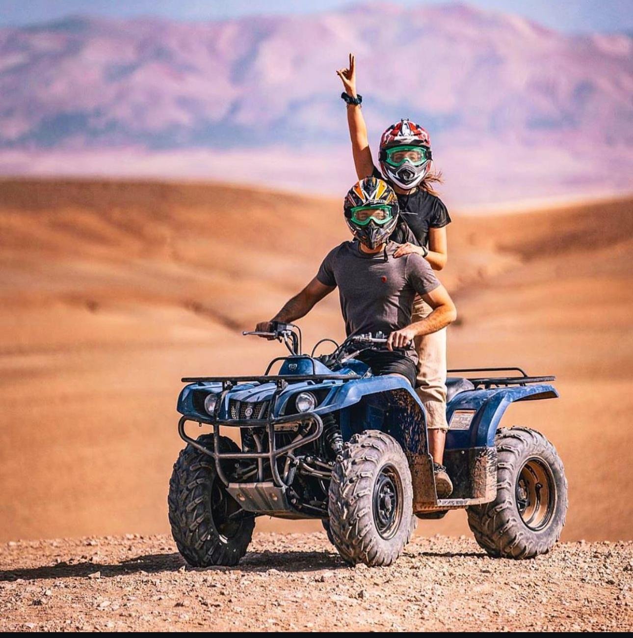 Agafay Desert Adventure: Quad Biking, Camel Ride & Berber Dinner Show