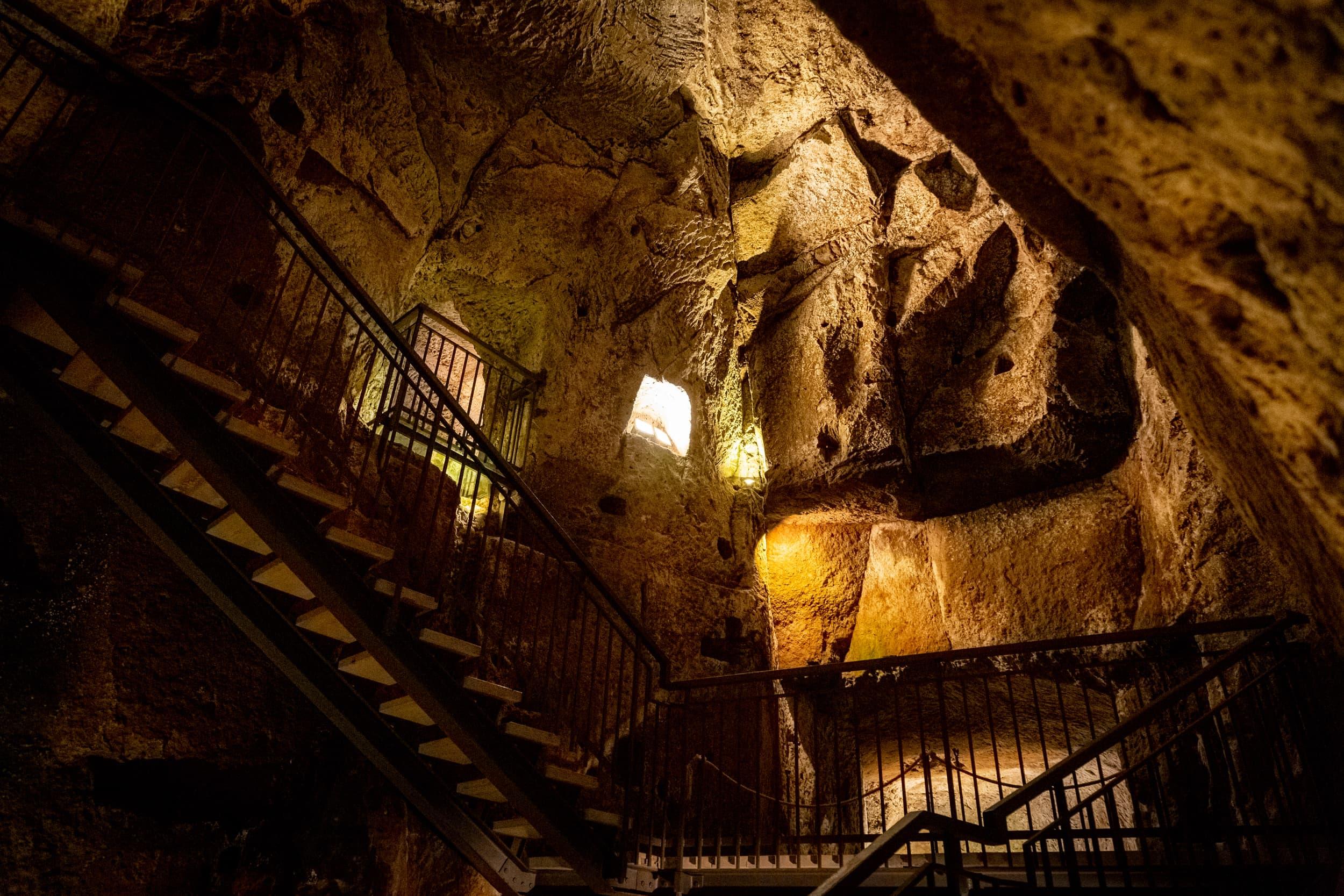 Pozzo della Cava Underground Complex Entry