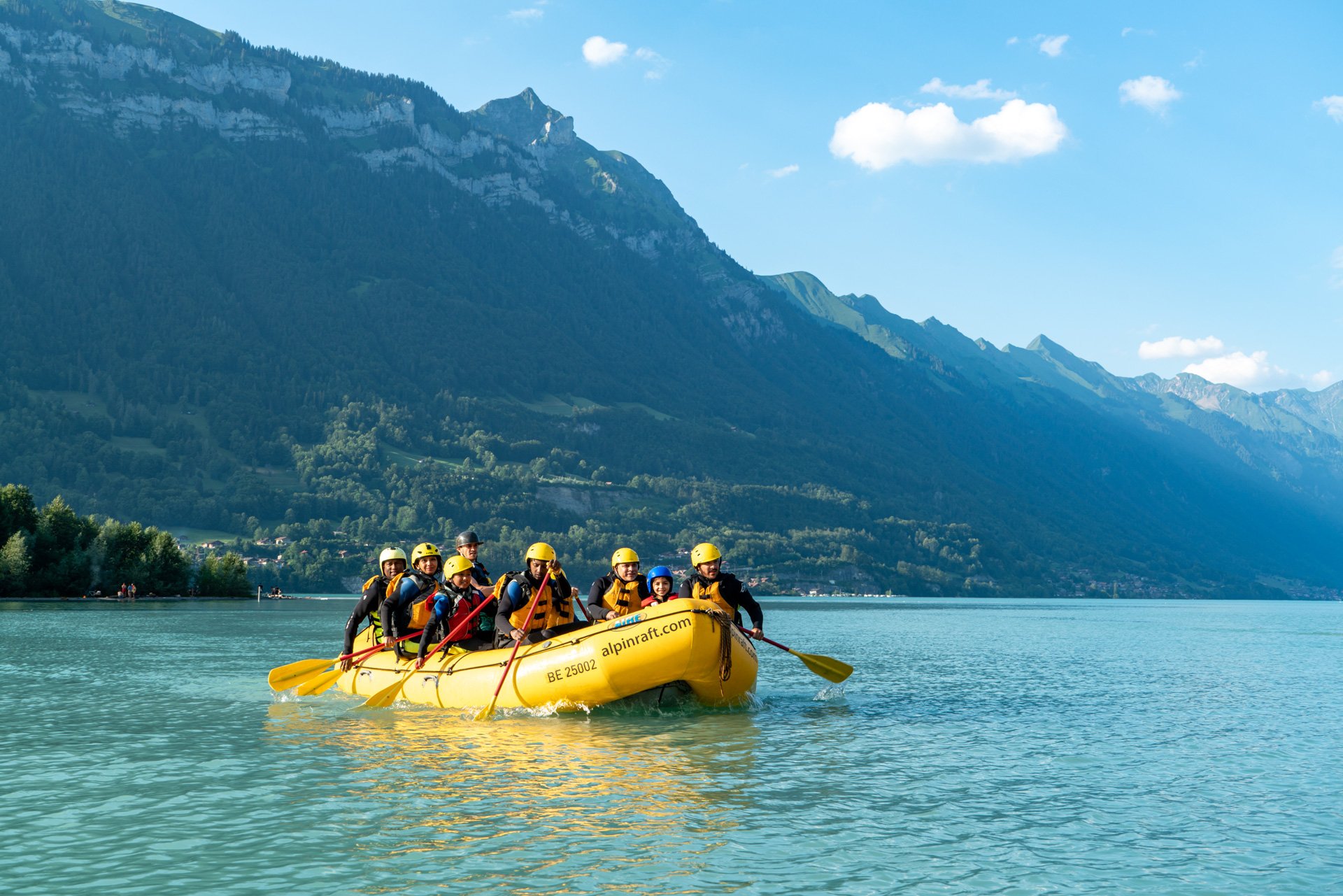 Family Rafting Adventure on Lütschine River