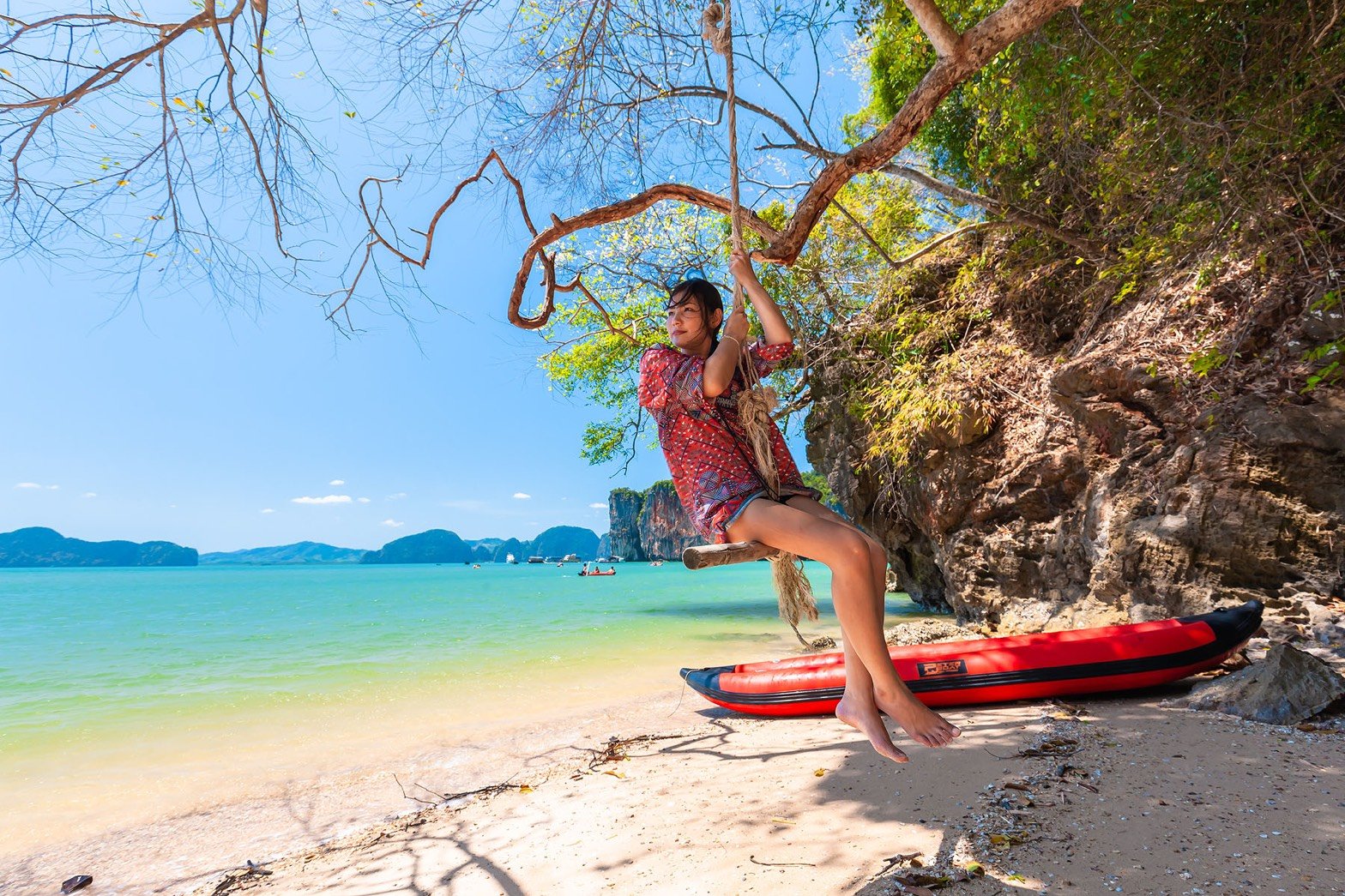 Phang Nga Bay Big Boat Adventure with Canoeing & James Bond Island