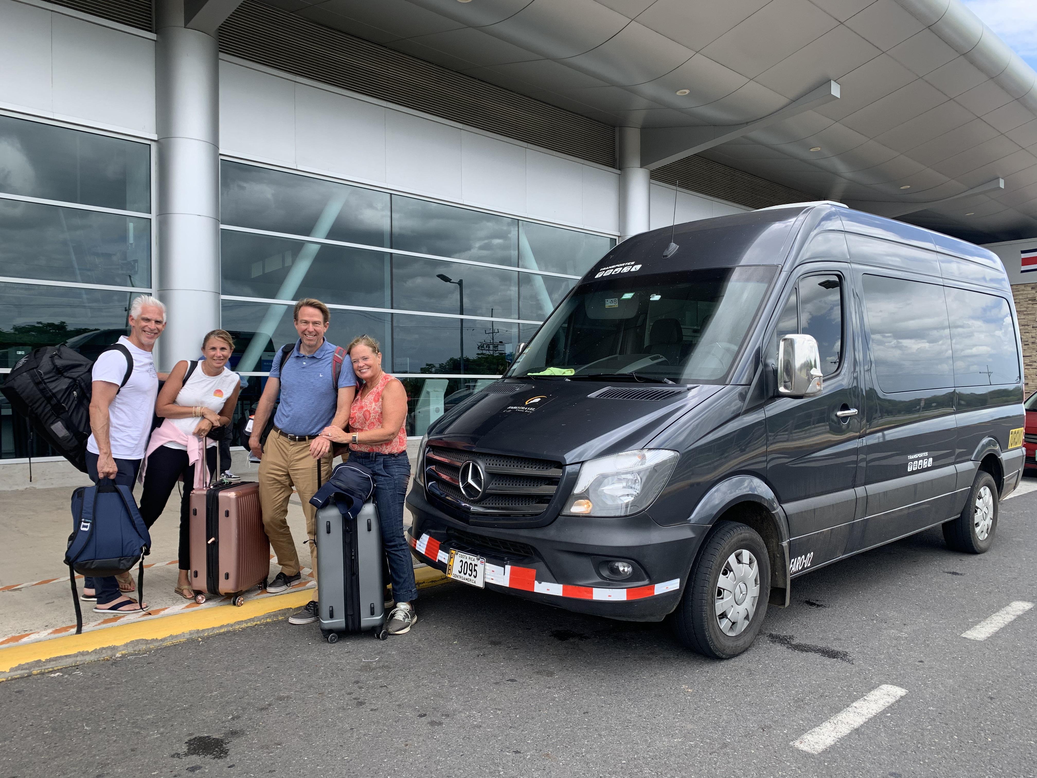 Manuel Antonio to San José Shared Shuttle
