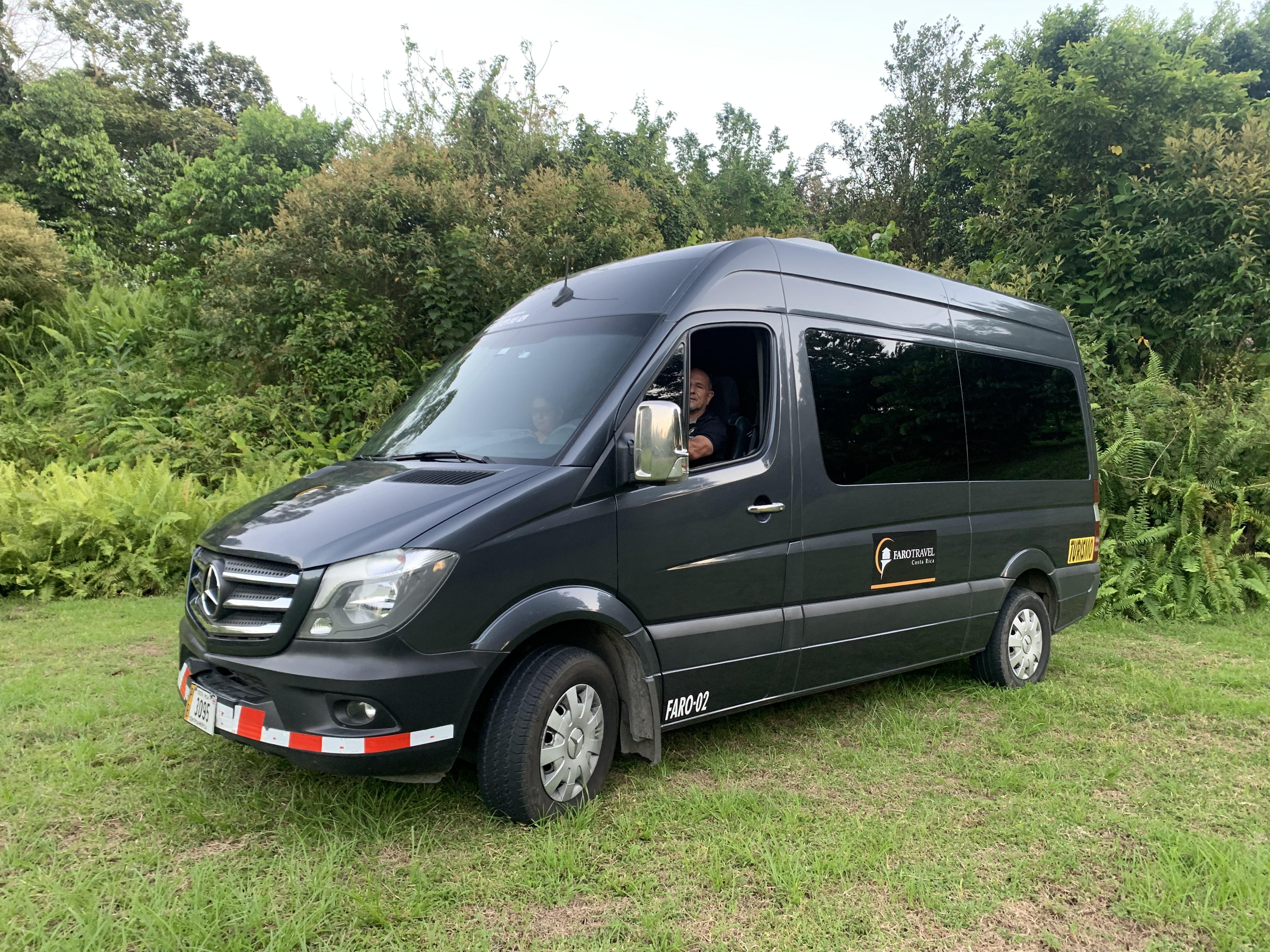 Manuel Antonio to San José Shared Shuttle