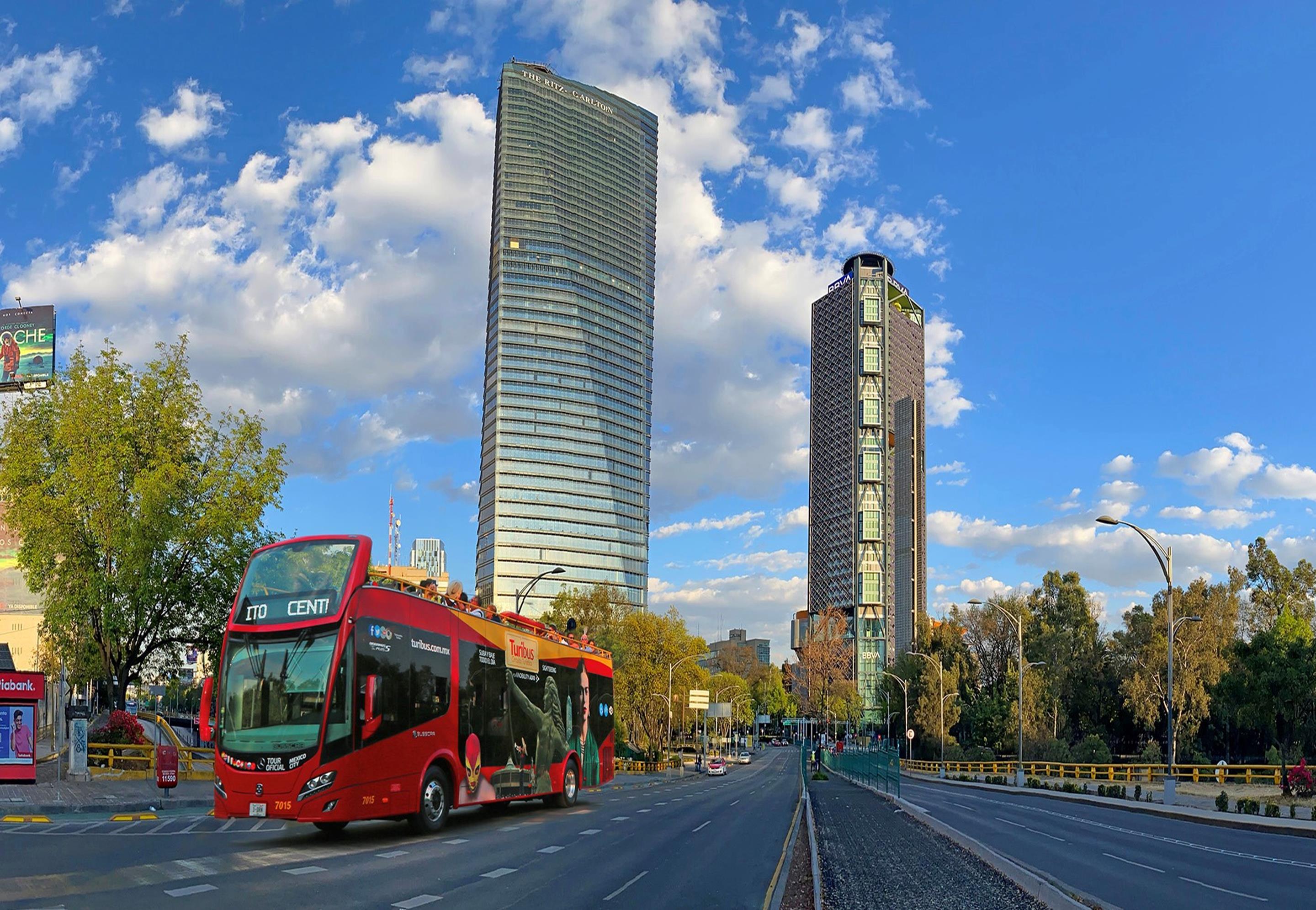 Mexico City Hop-On Hop-Off Bus Tour - 4 Routes