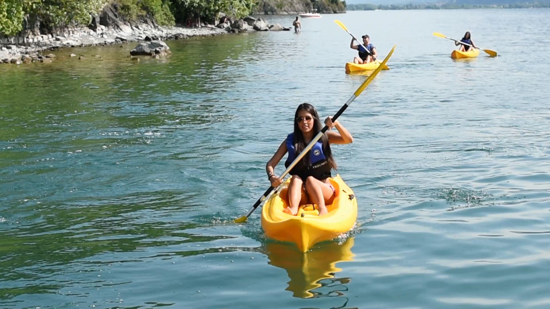 Baia del Bogn Guided Kayak Adventure on Lake Iseo