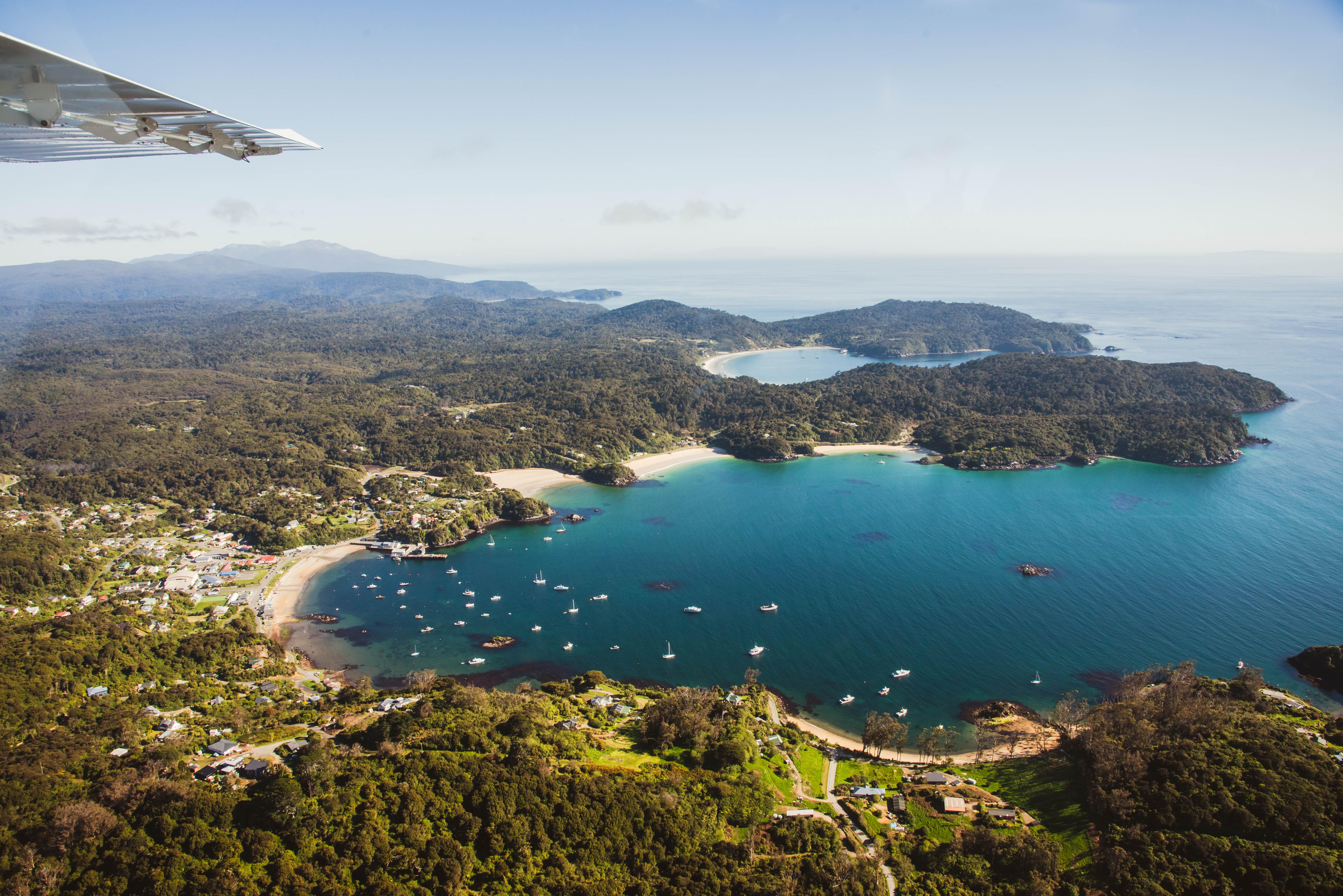 Stewart Island Day Trip by Scenic Flight from Queenstown