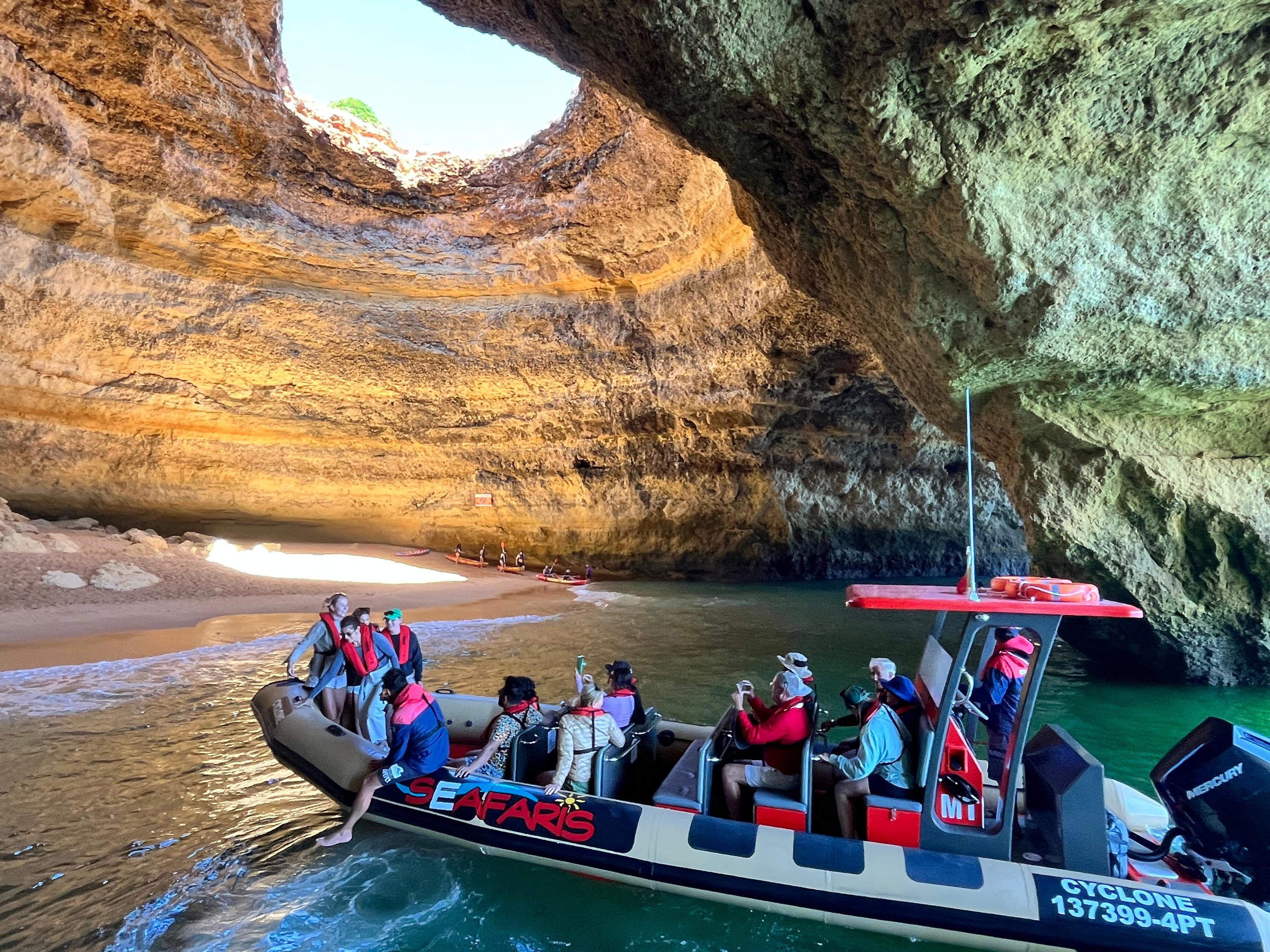 Benagil Sea Caves Speedboat Adventure from Lagos