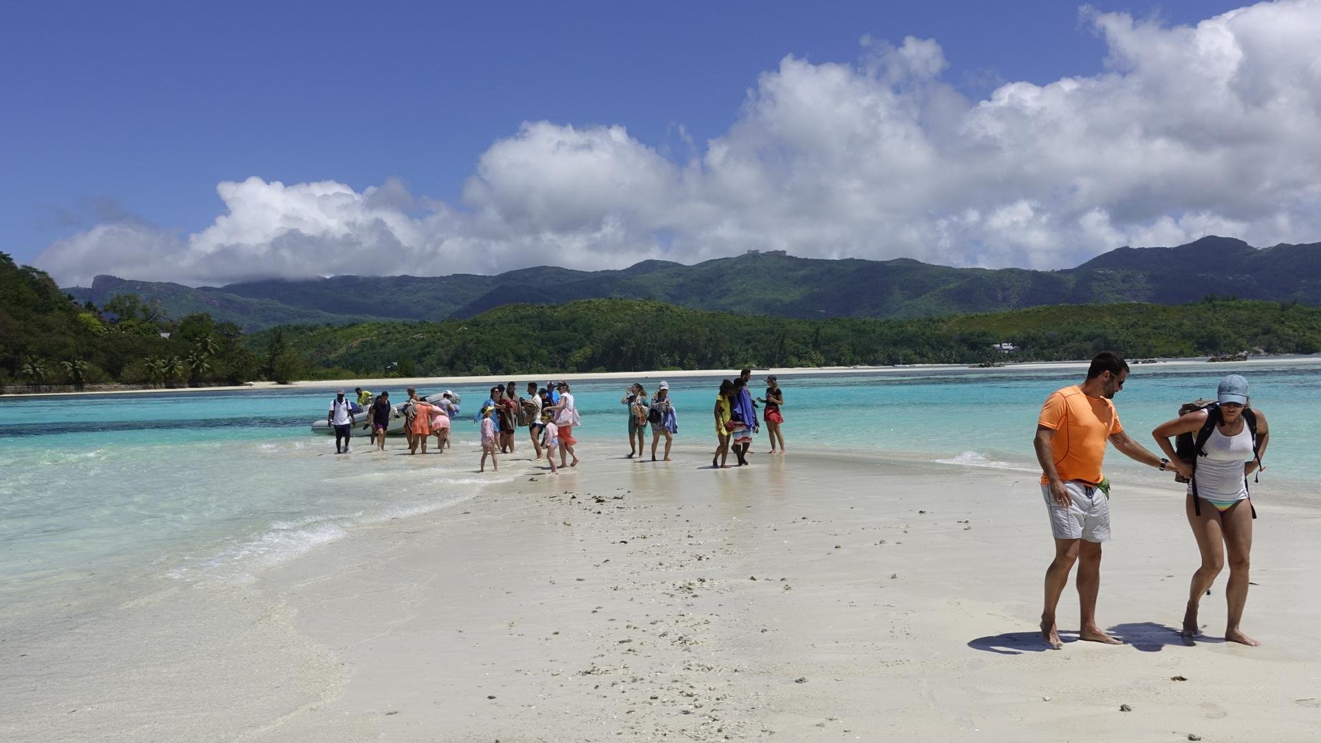 Mahé Glass-Bottom Boat Day Trip with Snorkelling & Creole Lunch