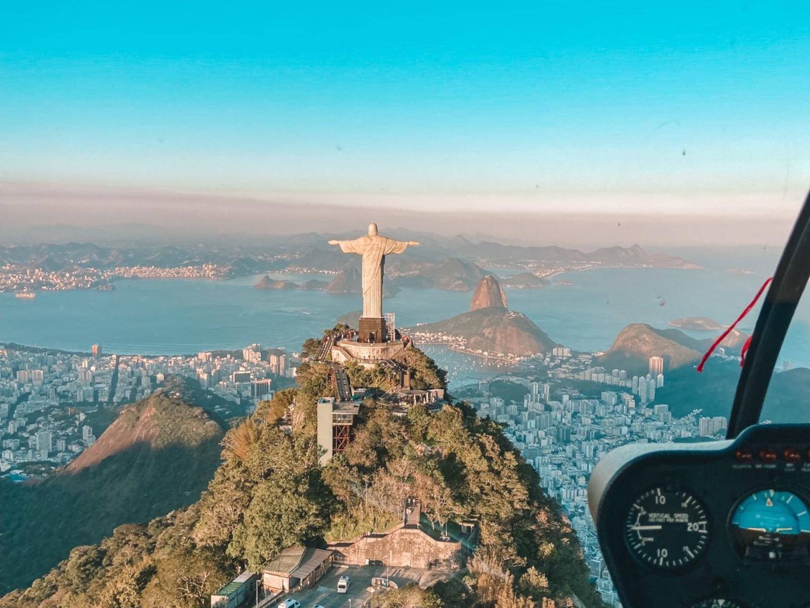Rio Helicopter Flight: Christ the Redeemer & Iconic Landmarks