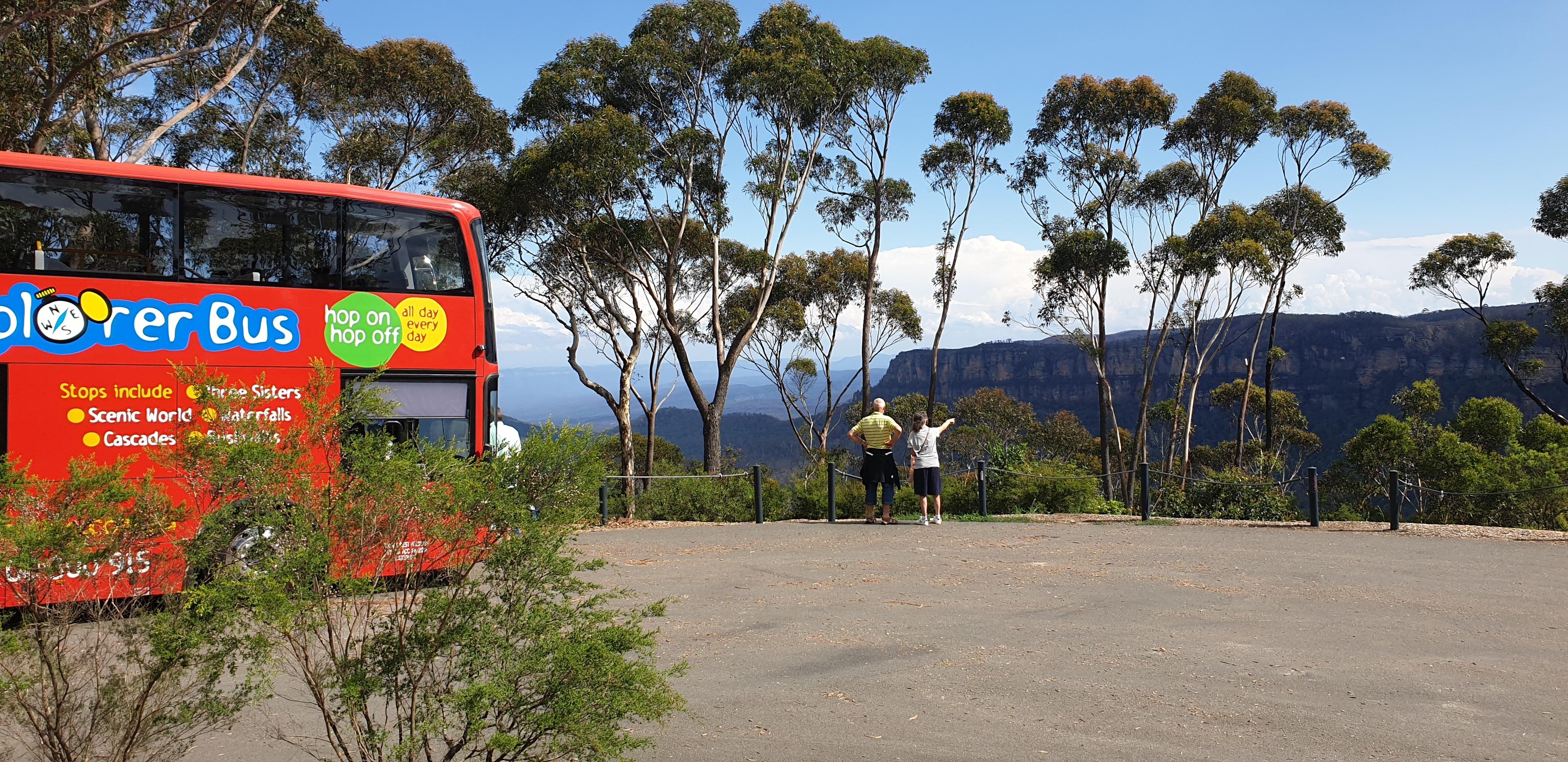 Blue Mountains Explorer Bus: Full-Day Hop-On Hop-Off Tour