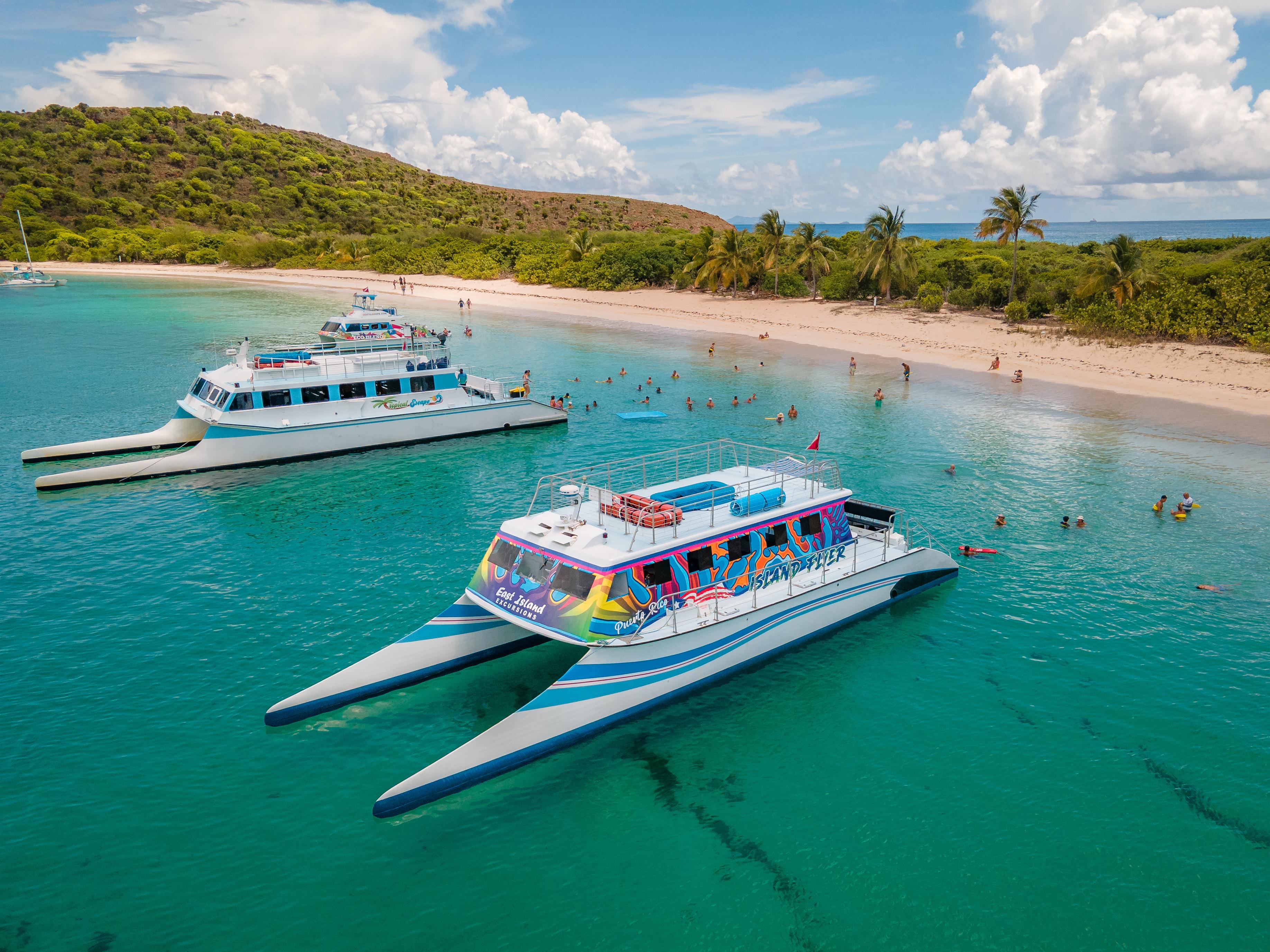 Full-Day Culebra Islands Catamaran Cruise from Fajardo