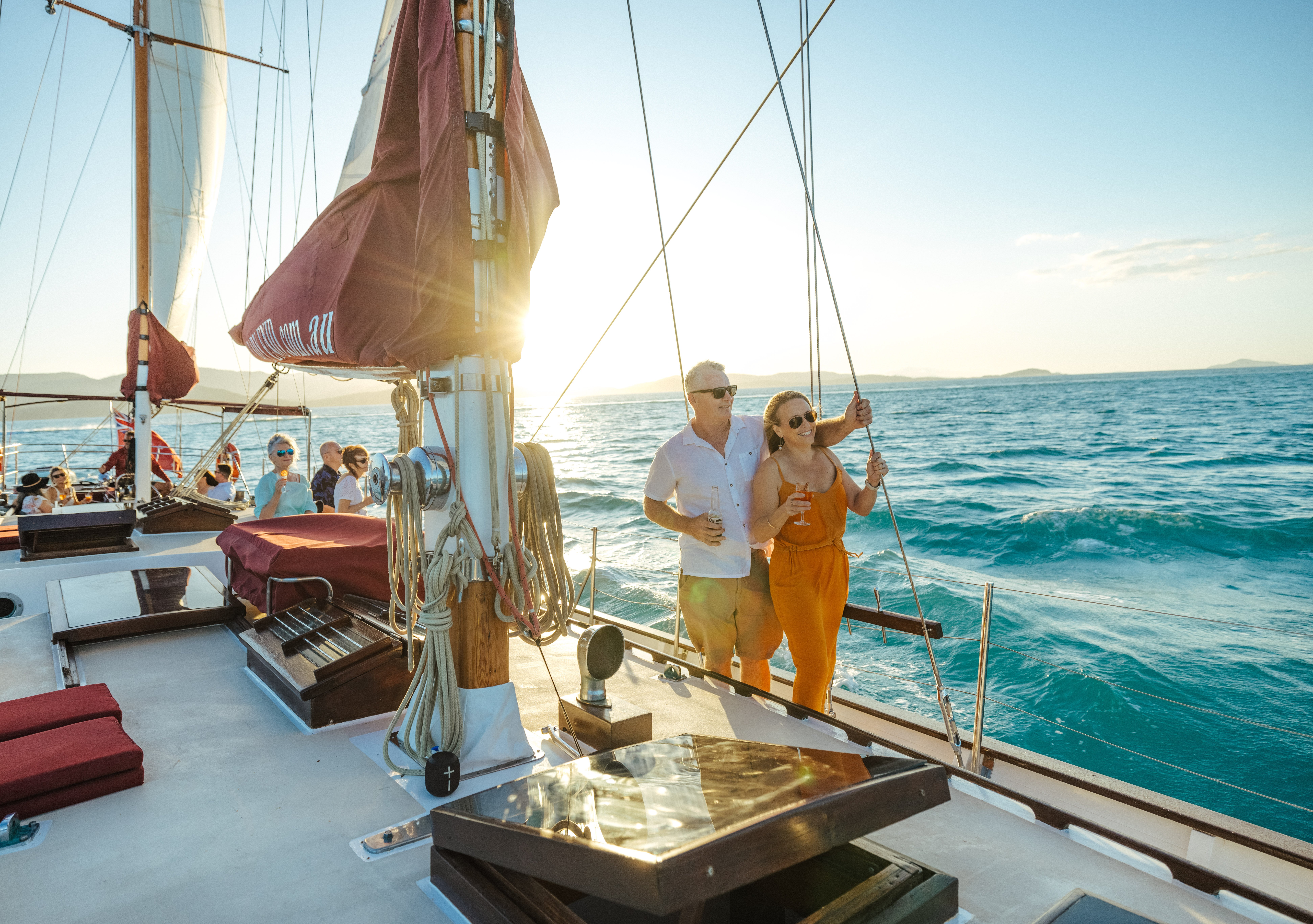 Airlie Beach Adults-Only Sunset Sail aboard Lady Enid