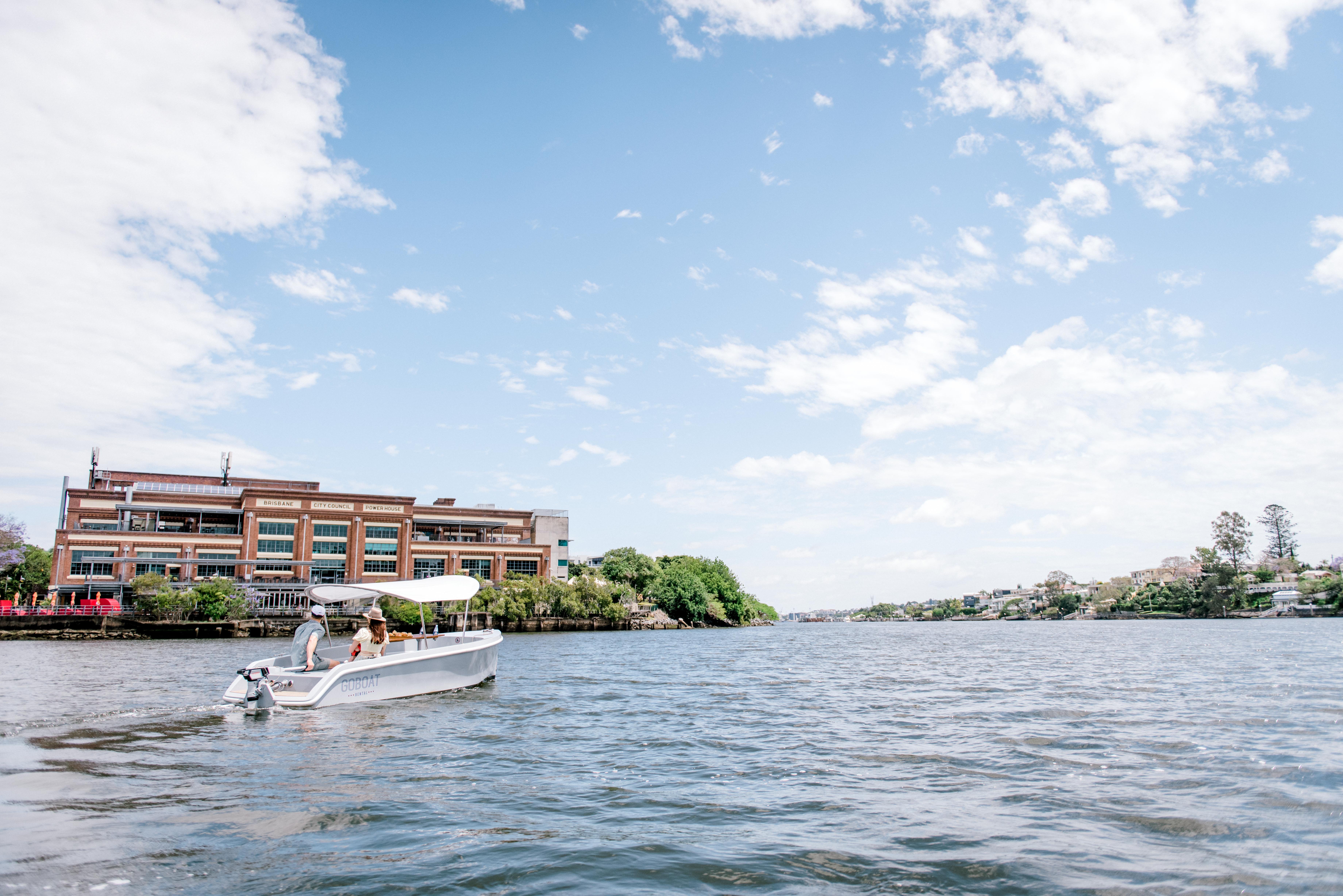 Self-Drive Electric Picnic Boat on Brisbane River