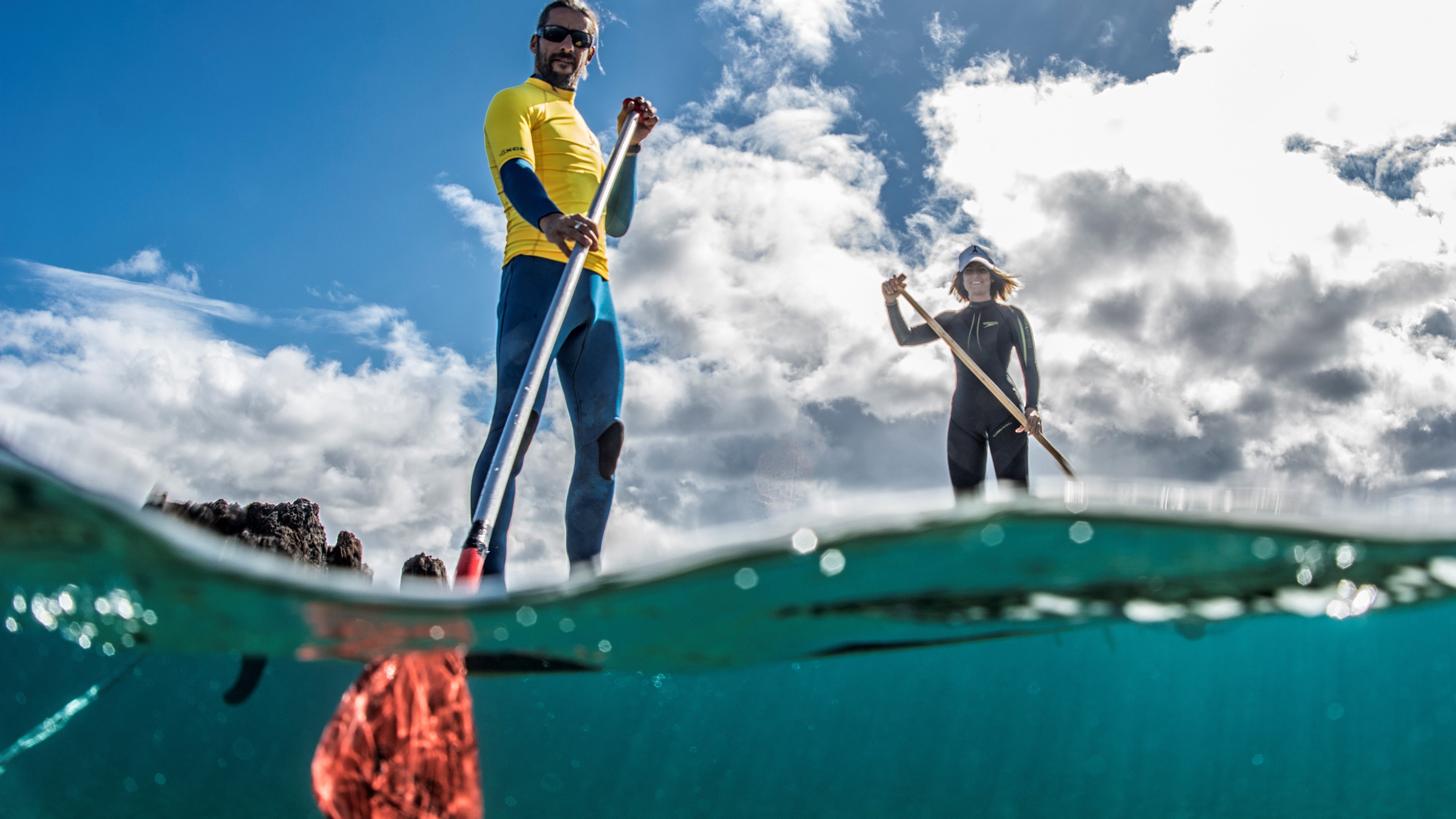 Stand Up Paddleboarding Lesson in Puerto del Carmen