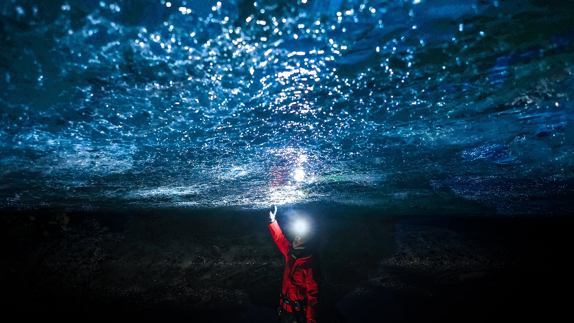 Iceland: Ice Cave Captured with Professional Photos