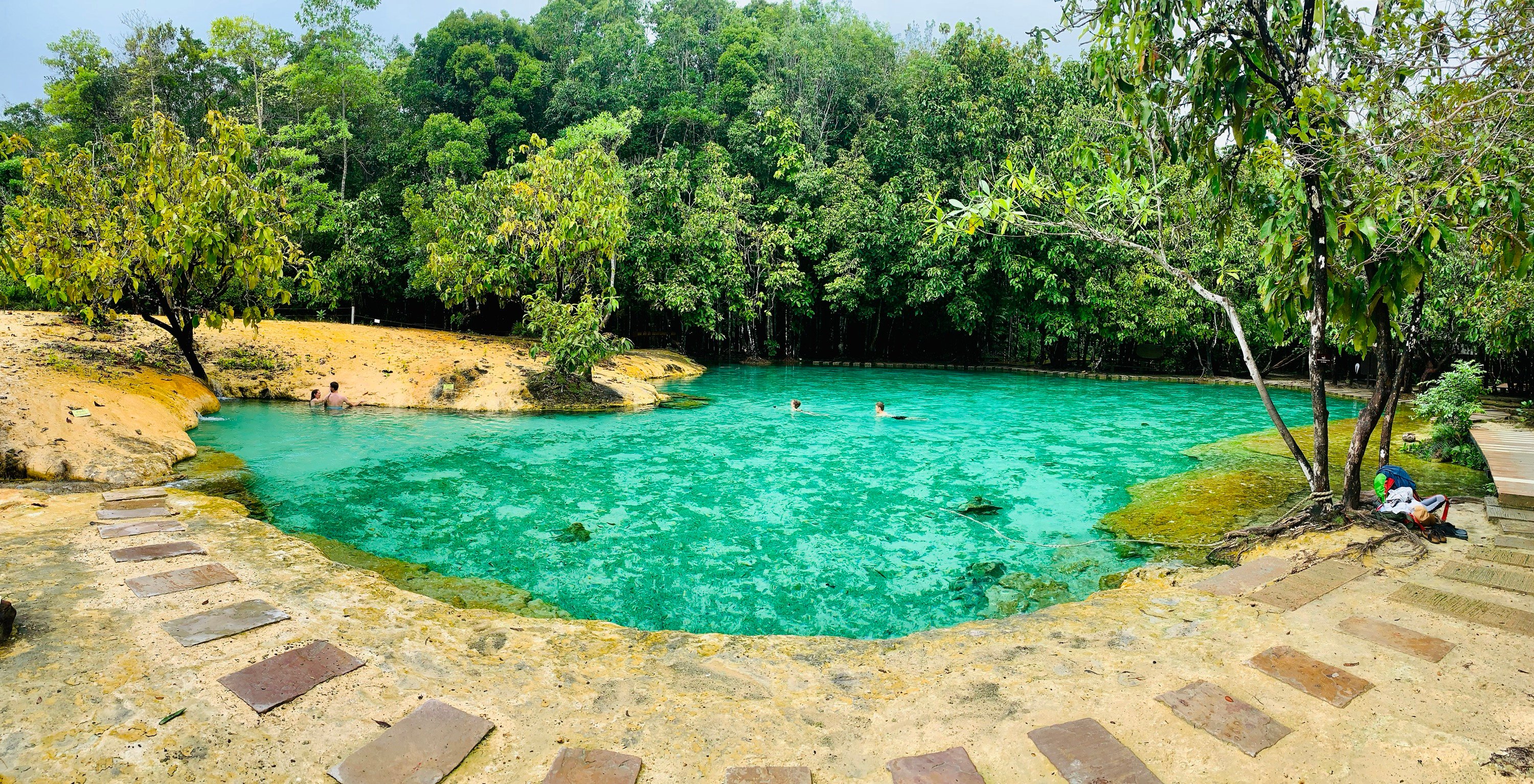 Krabi Jungle Day Tour: Hot Spring, Emerald Pool & Tiger Cave Temple