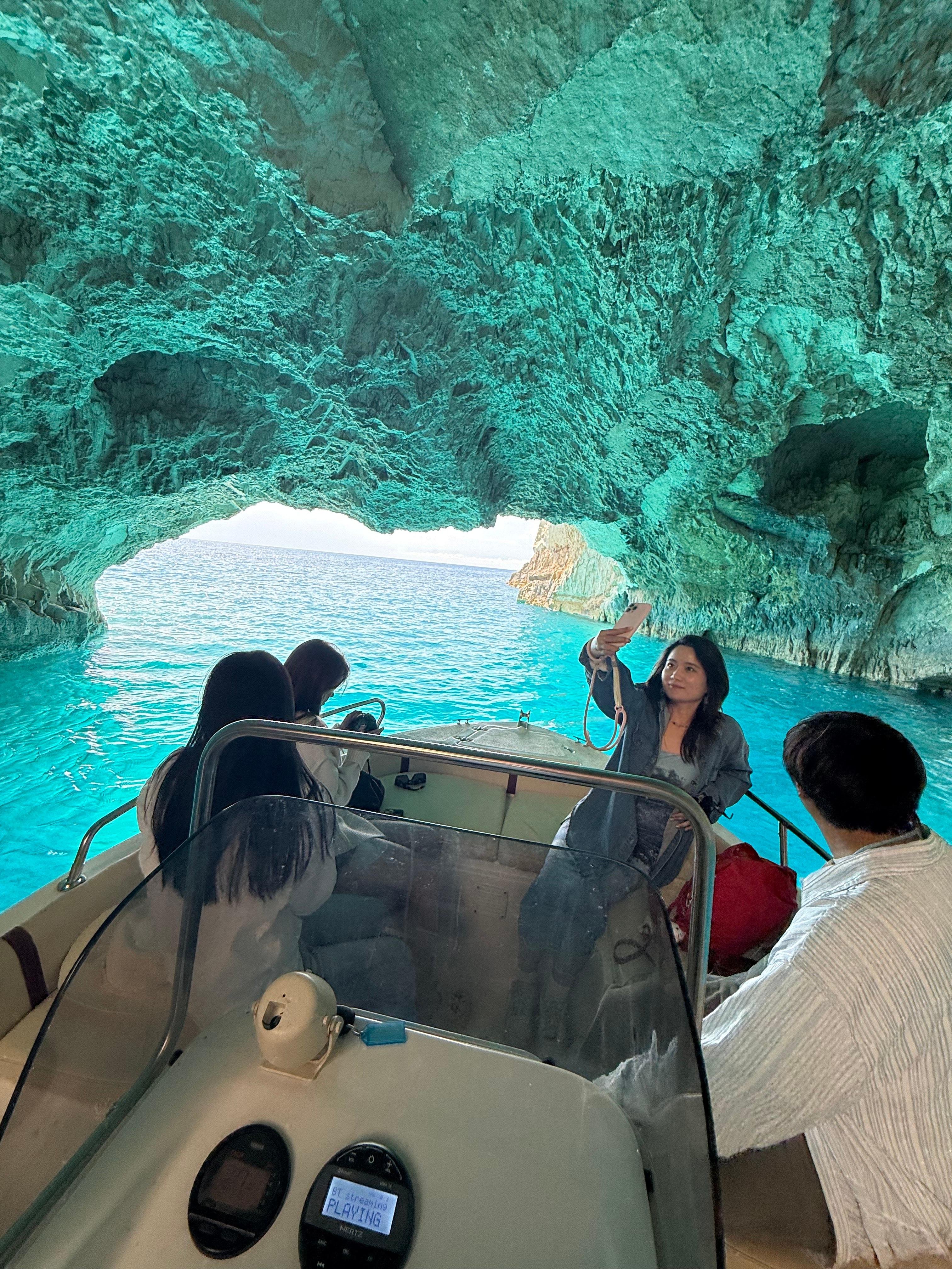 Zakynthos Small-Group Shipwreck & Blue Caves Expedition