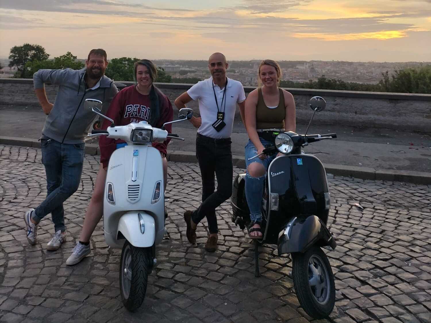 Rome Private Evening Vespa Tour