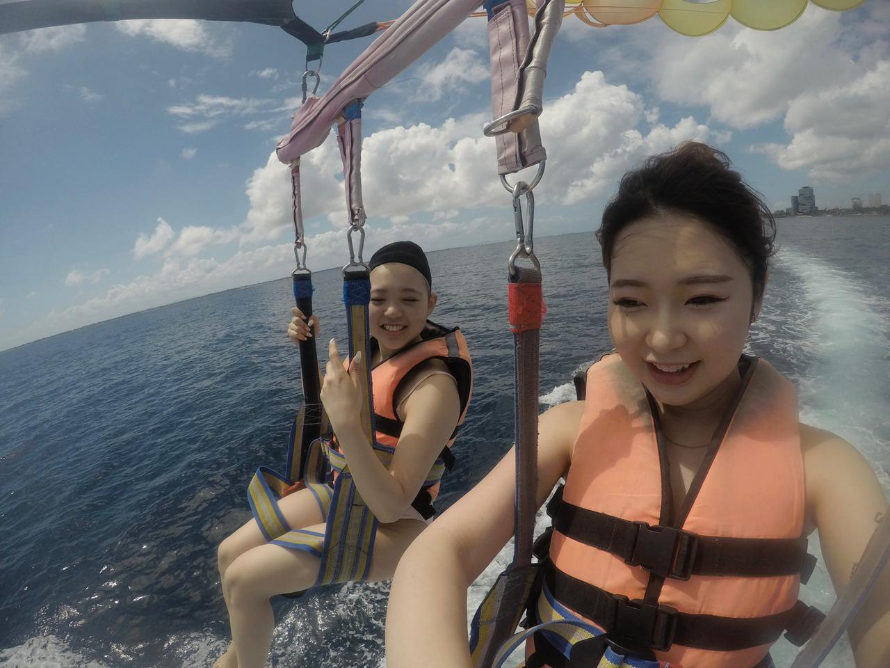 Mactan Island Triple Watersport Adventure from Cebu
