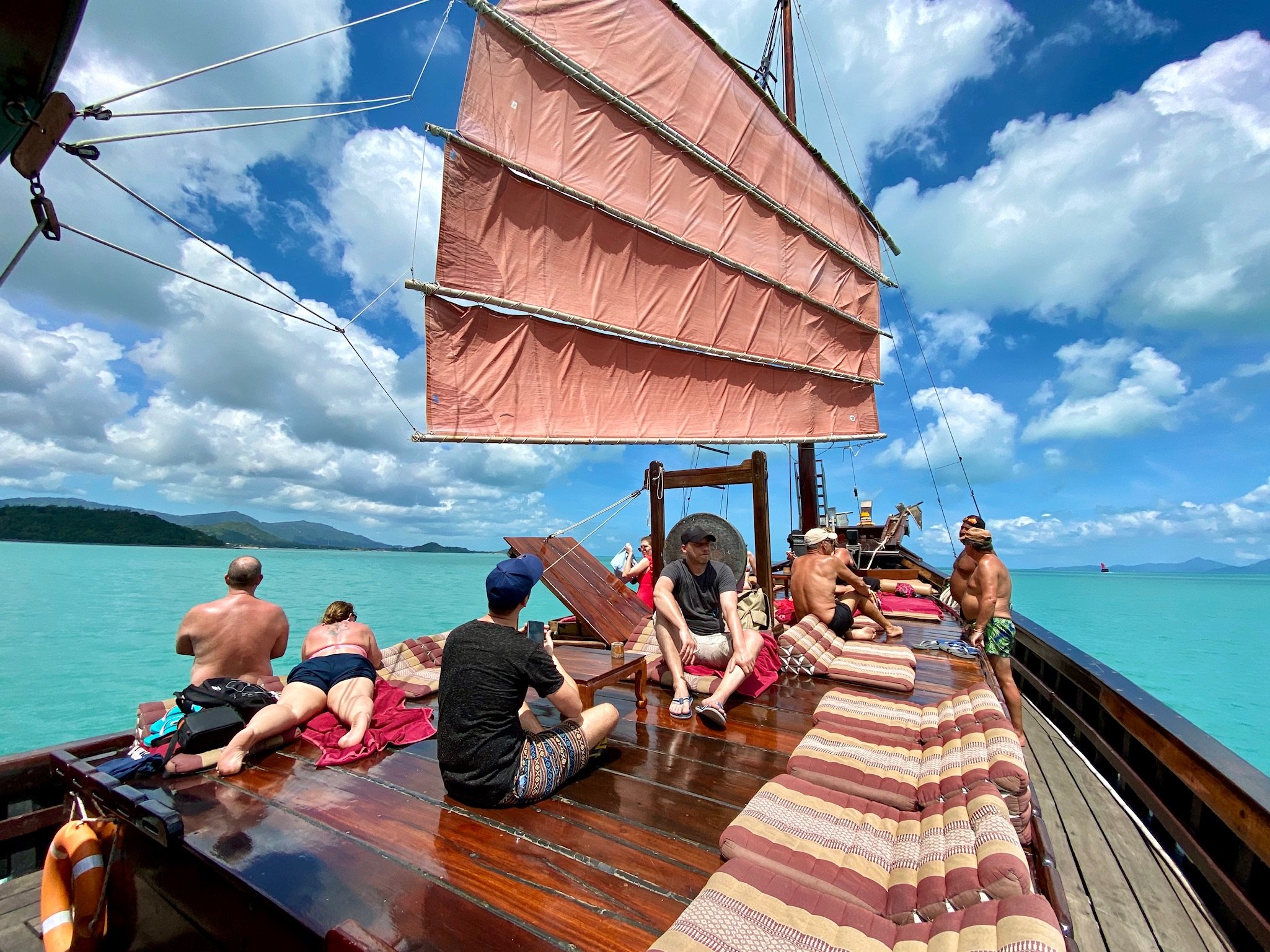 Full-Day Koh Phangan Sailing Cruise with Sunset