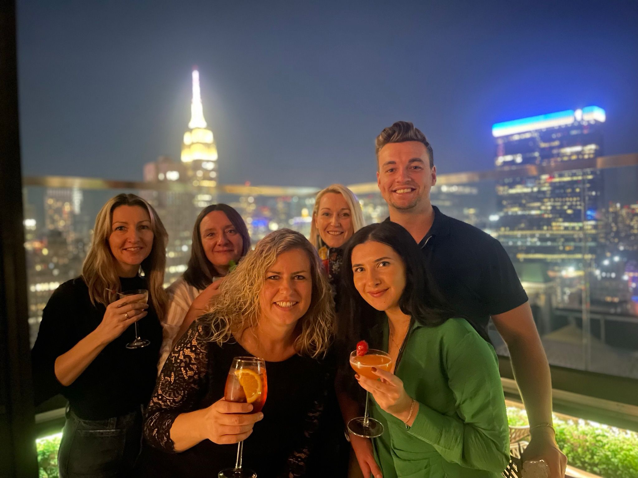 Midtown Manhattan Nightlife Tour with Rooftop Lounge