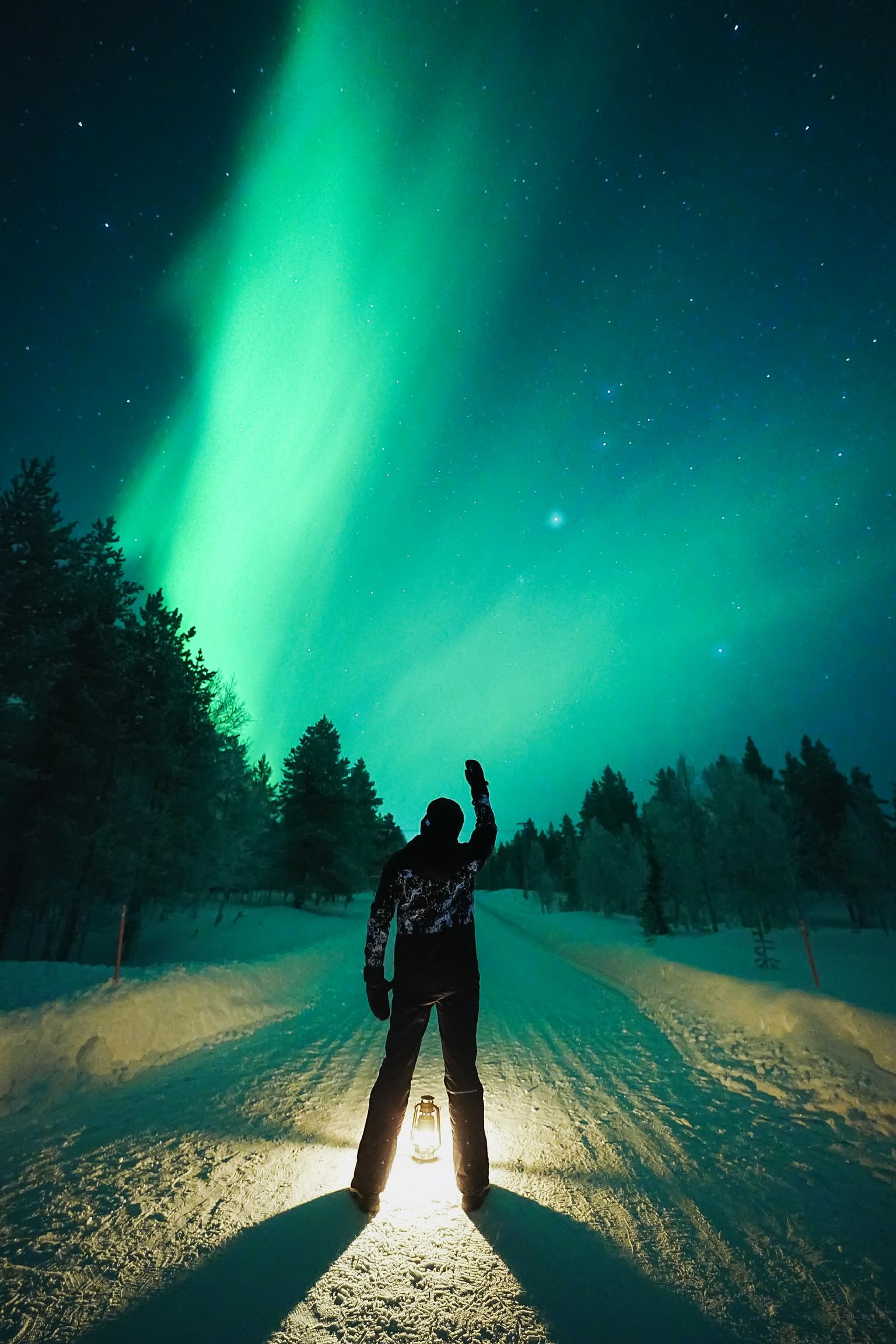 Rovaniemi Aurora Hunt: 200km Chase + Money-Back Guarantee